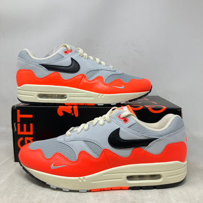 Nike Air Max 1 Patta Waves Hyper Crimson Pure Platinum (With Bracelet)