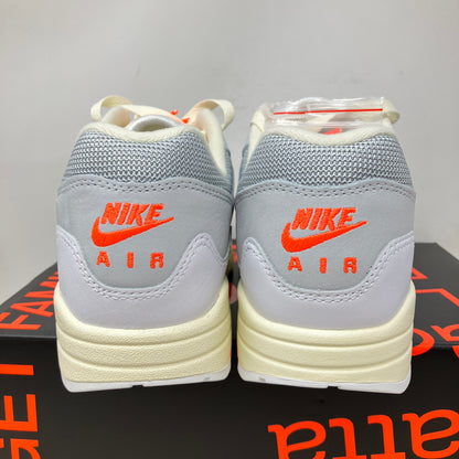 Nike Air Max 1 Patta Waves White Hyper Crimson (With Bracelet)