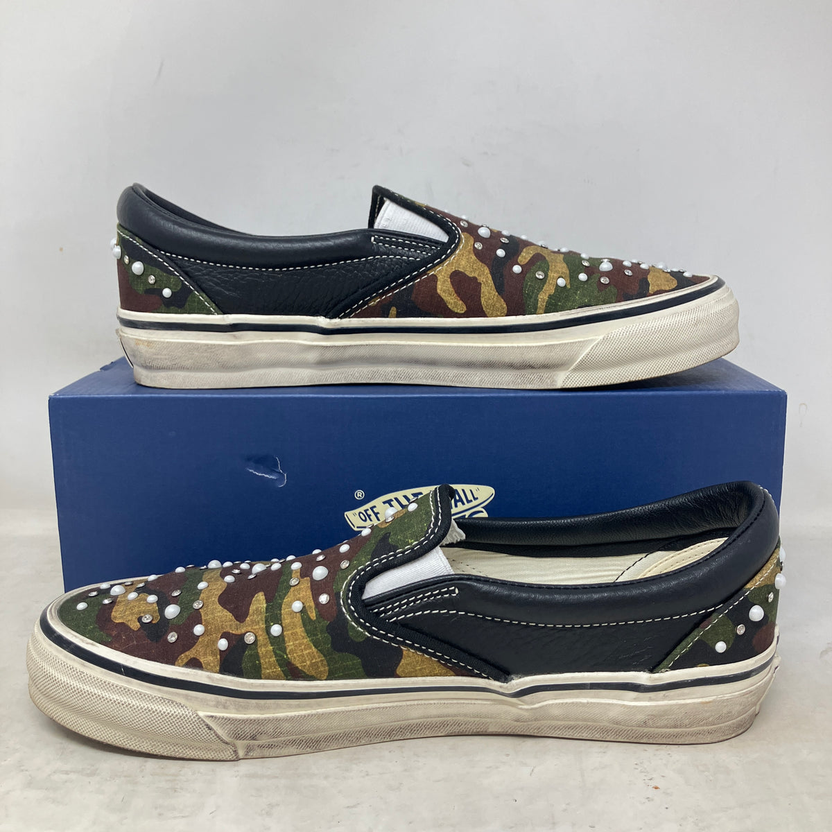 Vans LX Classic Slip-On 98 Pearlized Pack Camo Black
