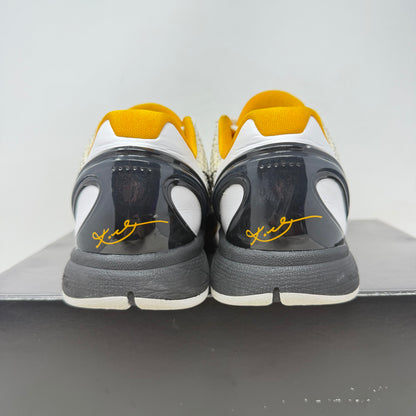 Kobe 6 Protro Playoff Pack White Del Sol