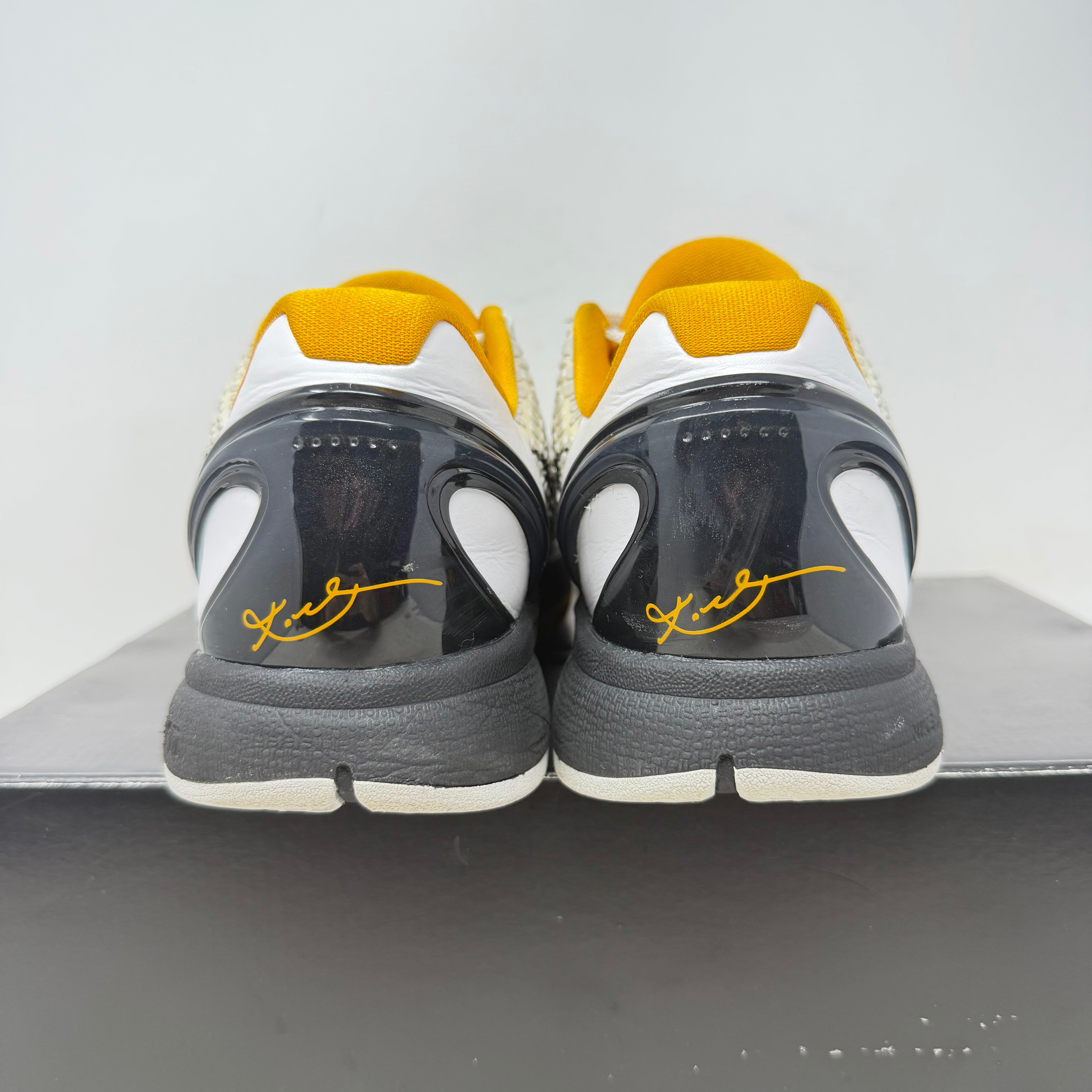 Kobe 6 Protro Playoff Pack White Del Sol