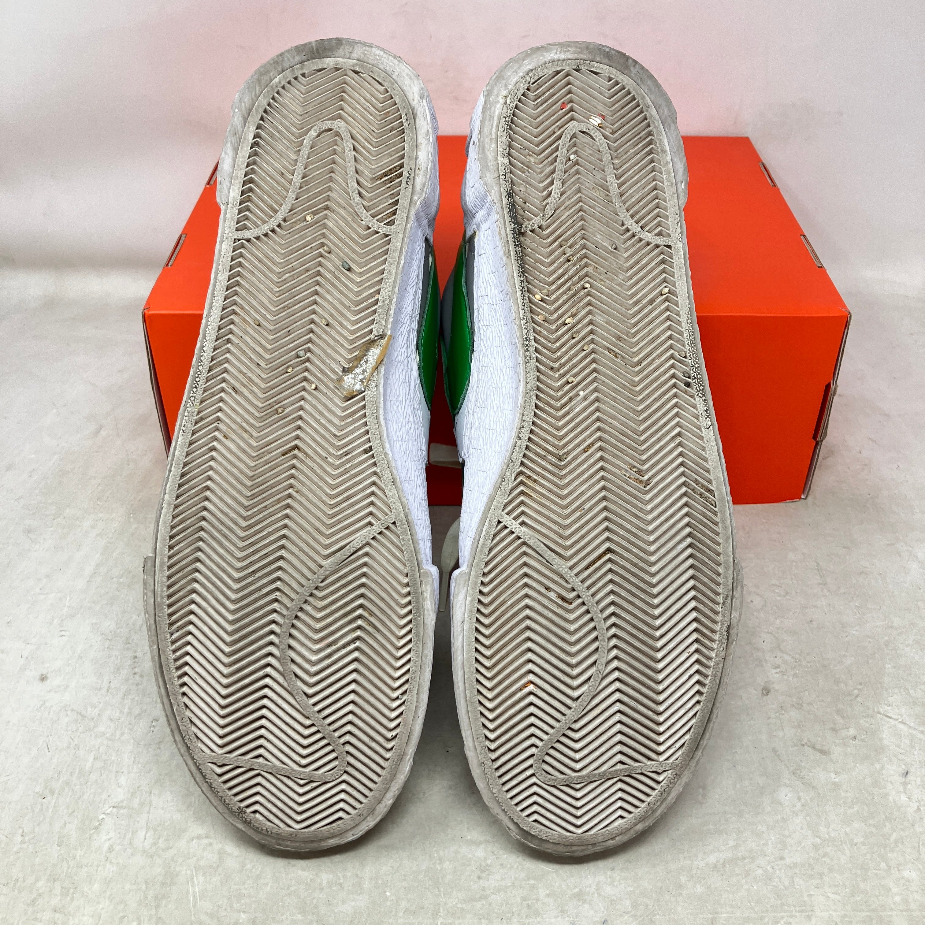 Nike Blazer Low sacai Medium Grey Classic Green