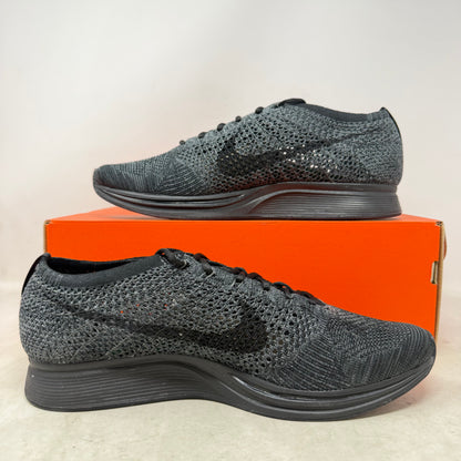 Nike Flyknit Racer Triple Black