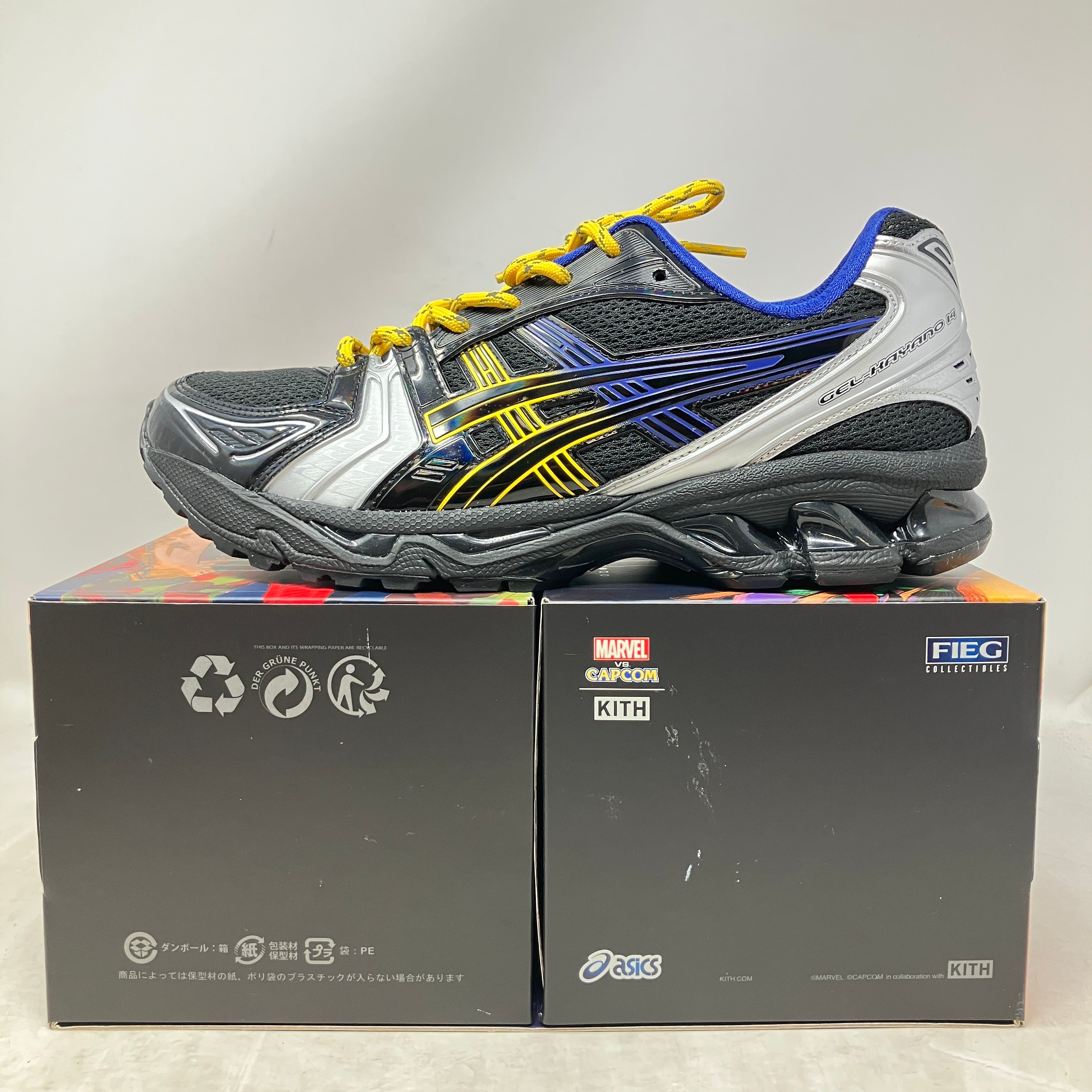 ASICS Gel-Kayano 14 Kith Marvel vs. Capcom Wolverine