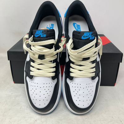 Jordan 1 Retro Low OG Black Dark Powder Blue