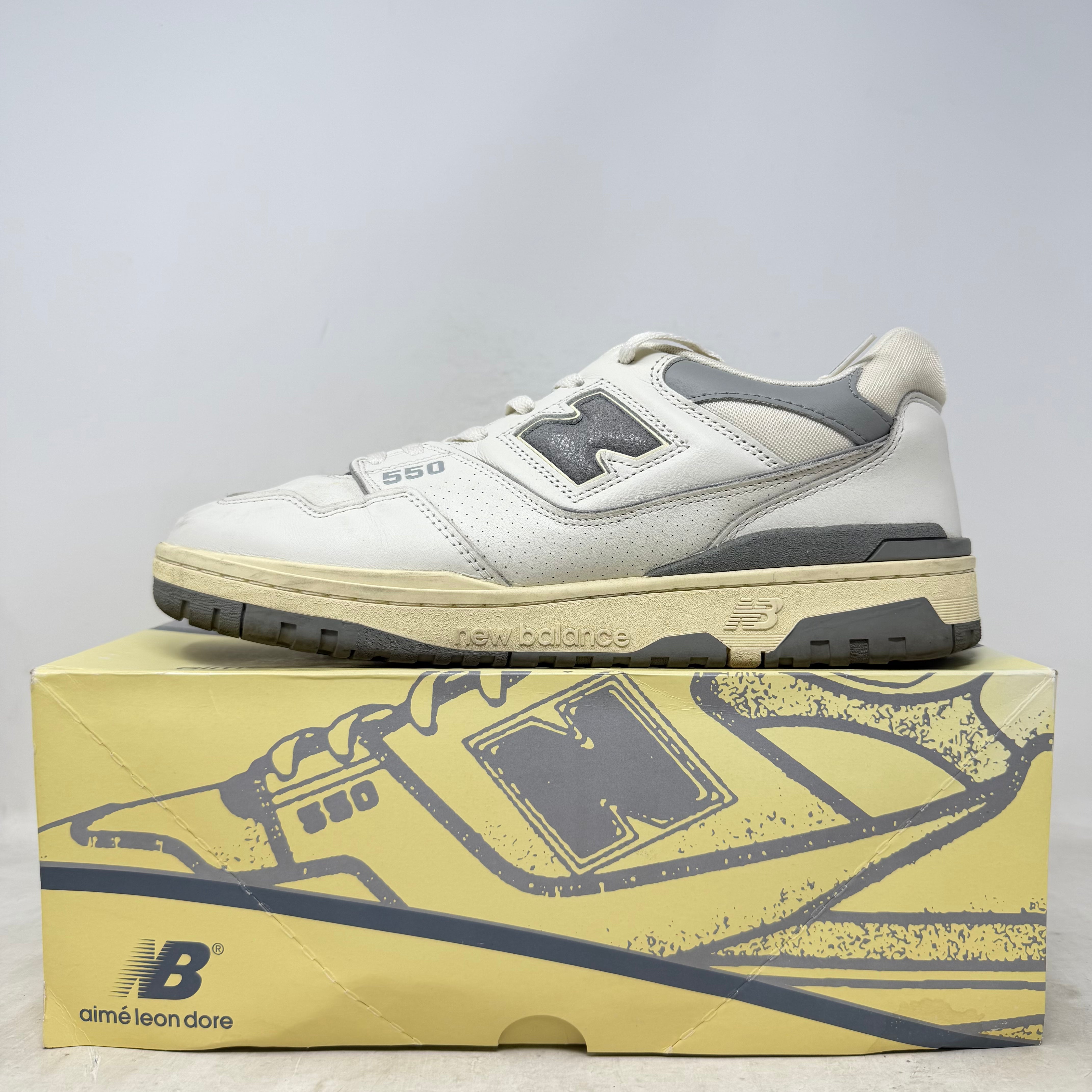 New Balance 550 Aime Leon Dore White Grey