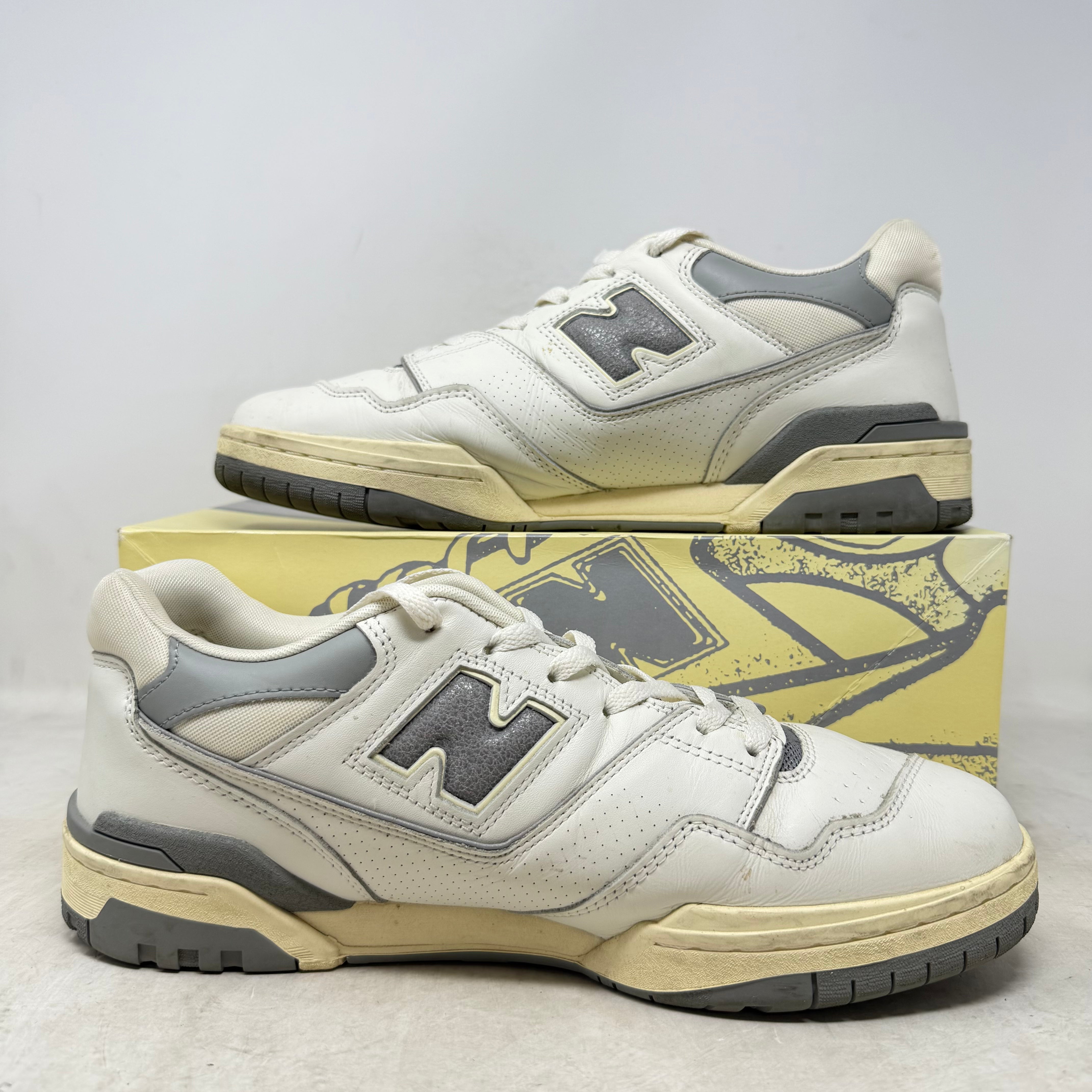 New Balance 550 Aime Leon Dore White Grey