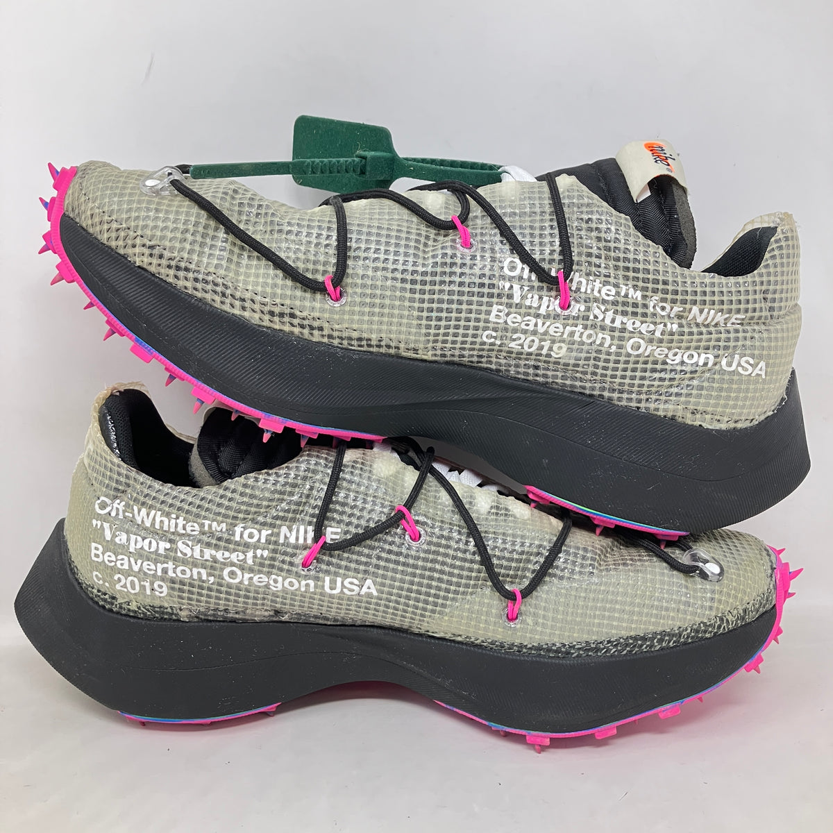 Nike Vapor Street Off-White Black Laser Fuchsia (Women's)