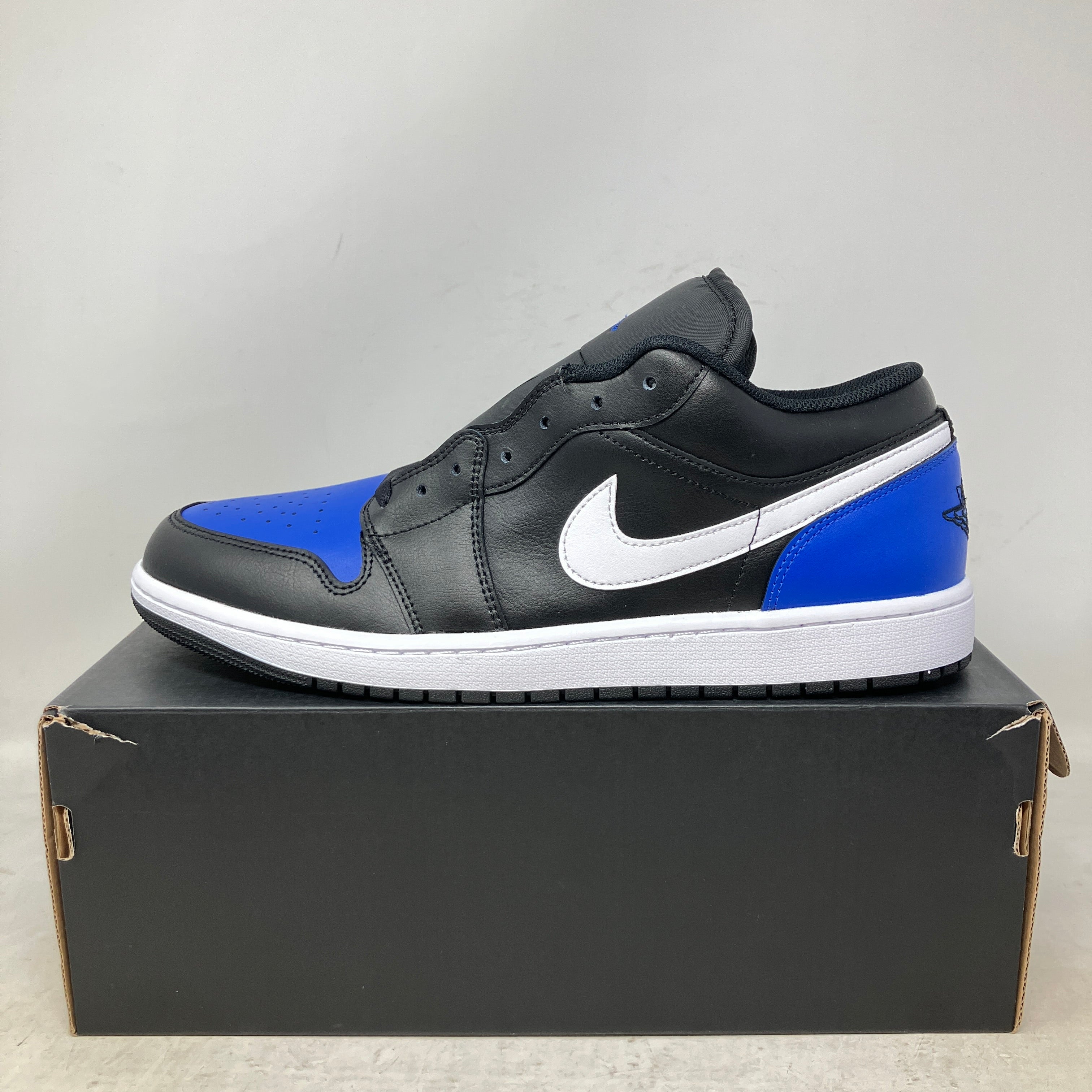 Jordan 1 Low Black Royal Toe