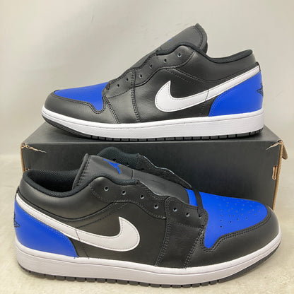 Jordan 1 Low Black Royal Toe
