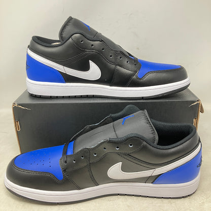 Jordan 1 Low Black Royal Toe