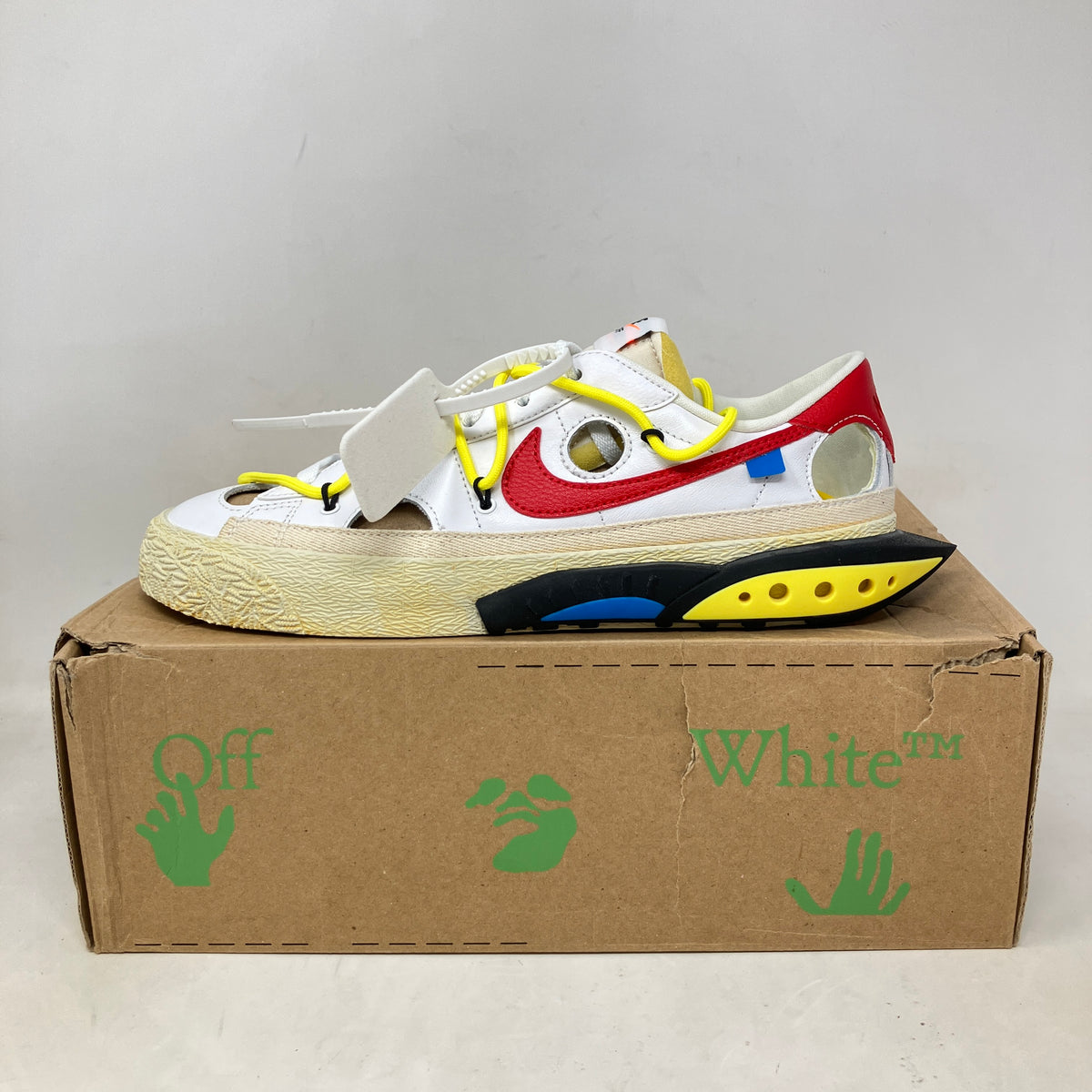 Nike Blazer Low Off-White University Red