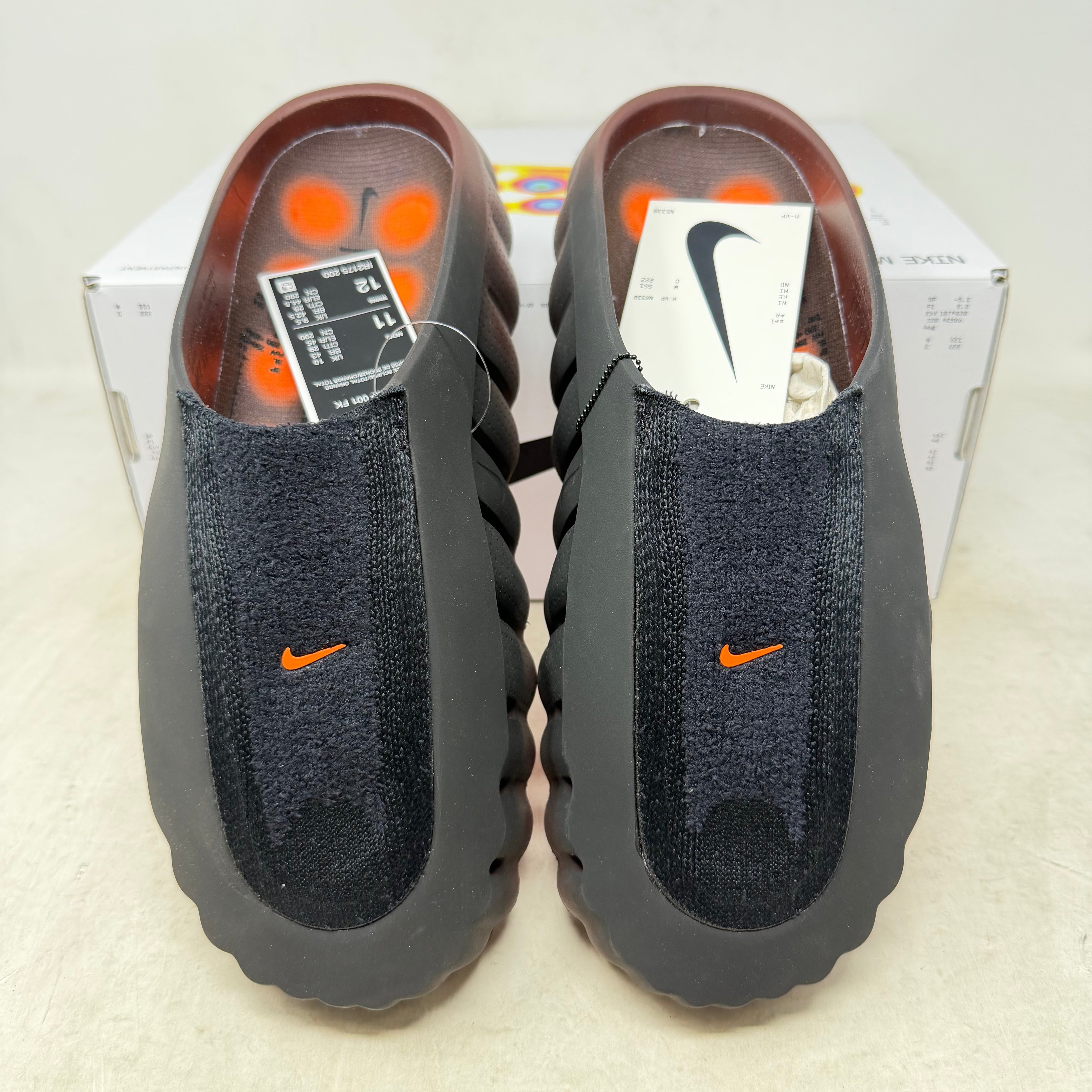 Nike Mind 001 Flyknit Slide Bronze Eclipse Total Orange