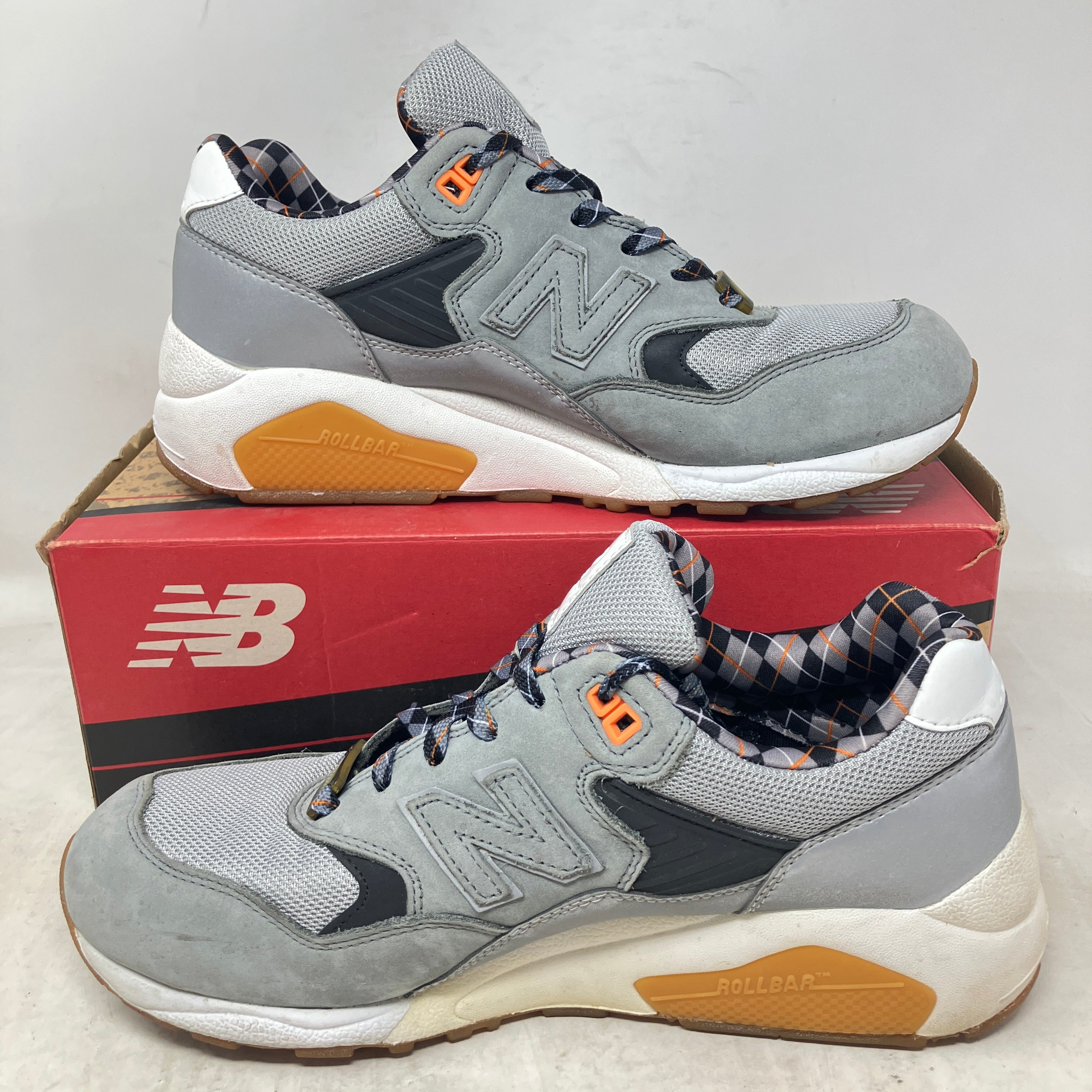 New Balance MT580 Burn Rubber Grey Argyle