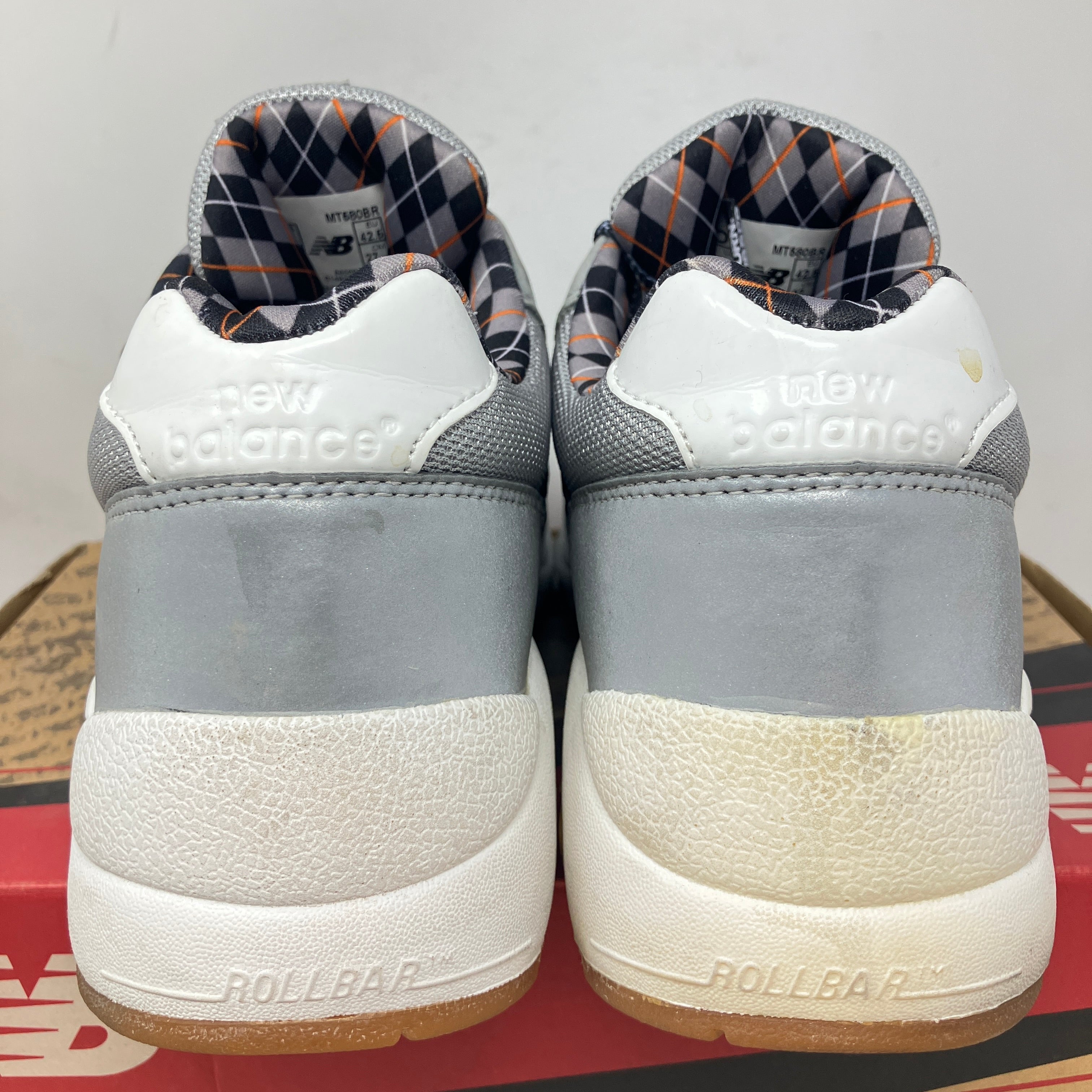 New Balance MT580 Burn Rubber Grey Argyle