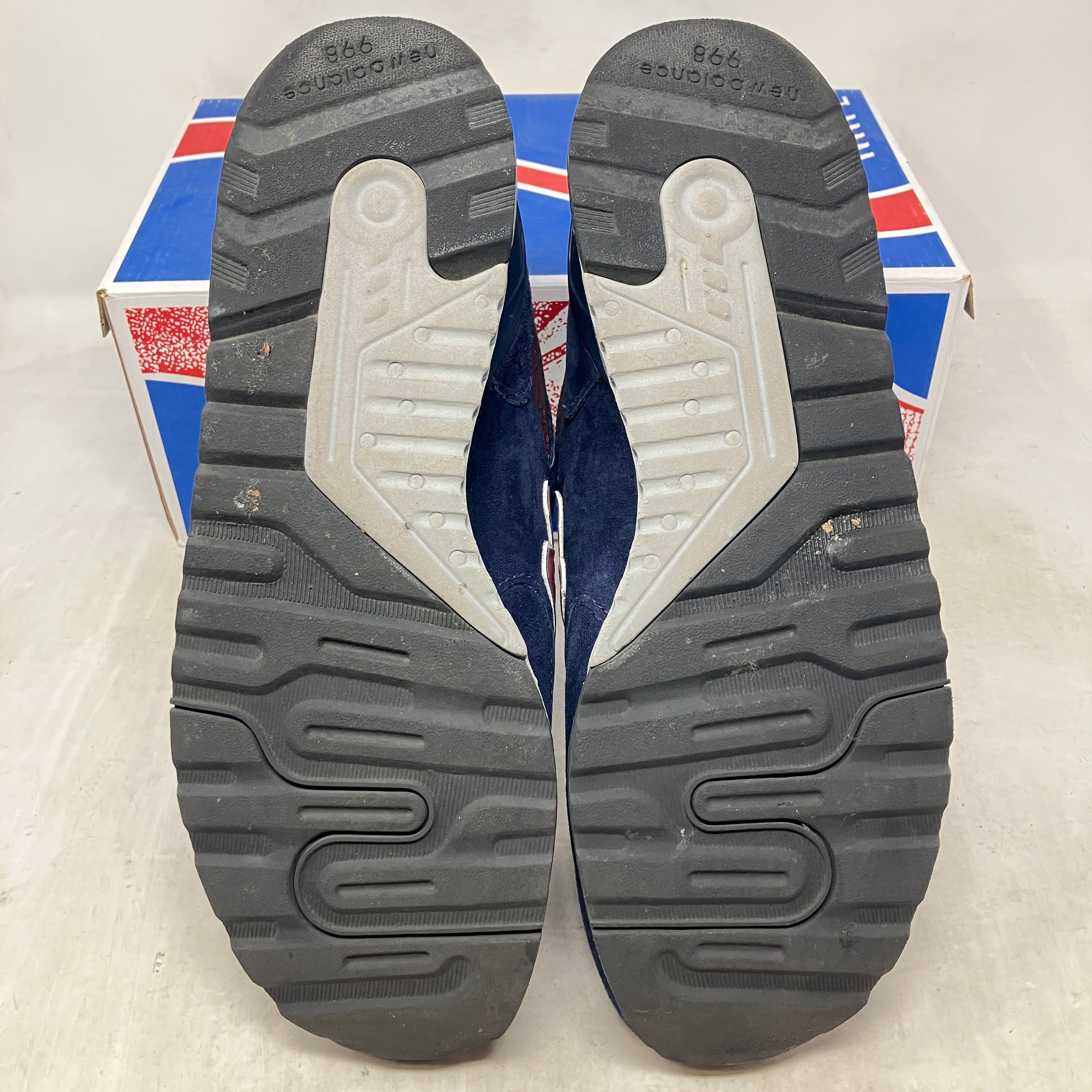 New Balance 998 Made in USA Navy Burgundy