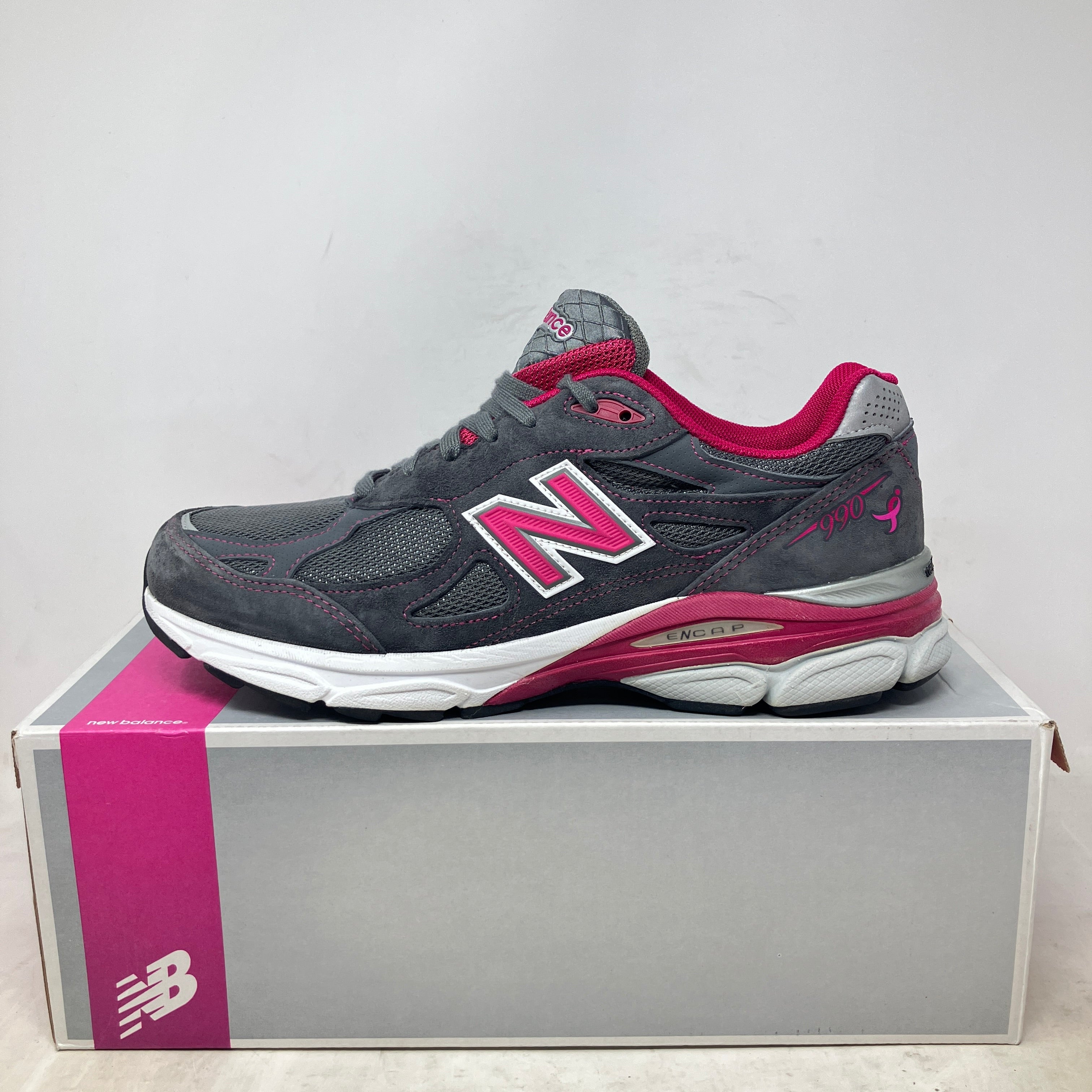 New Balance Wmns 990v3 Made In USA Breast Cancer Awareness