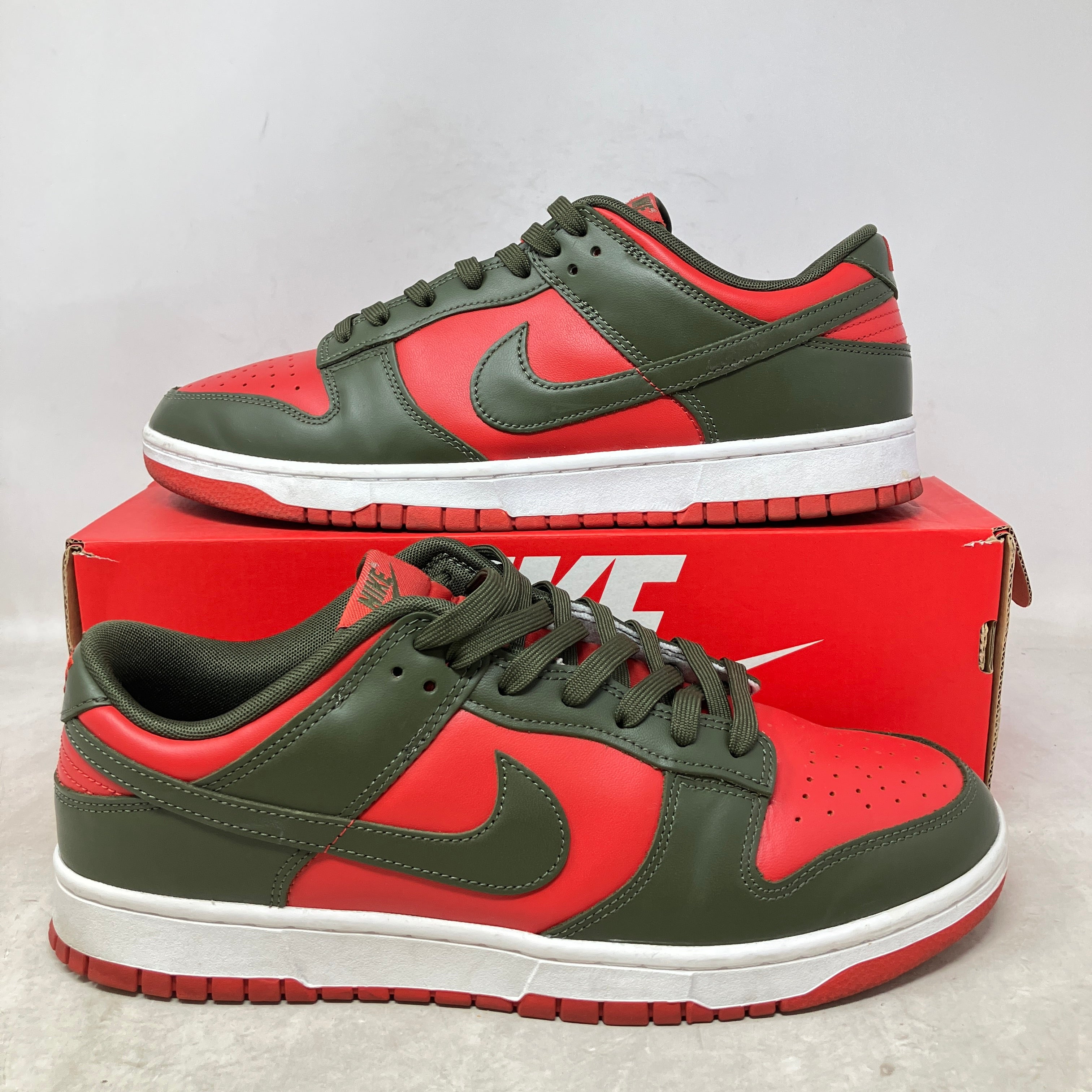 Nike Dunk Low Mystic Red Cargo Khaki