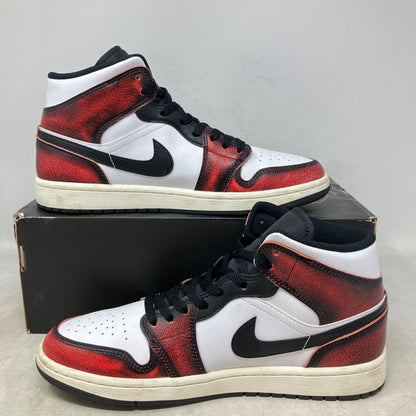 Jordan 1 Mid Wear-Away Chicago