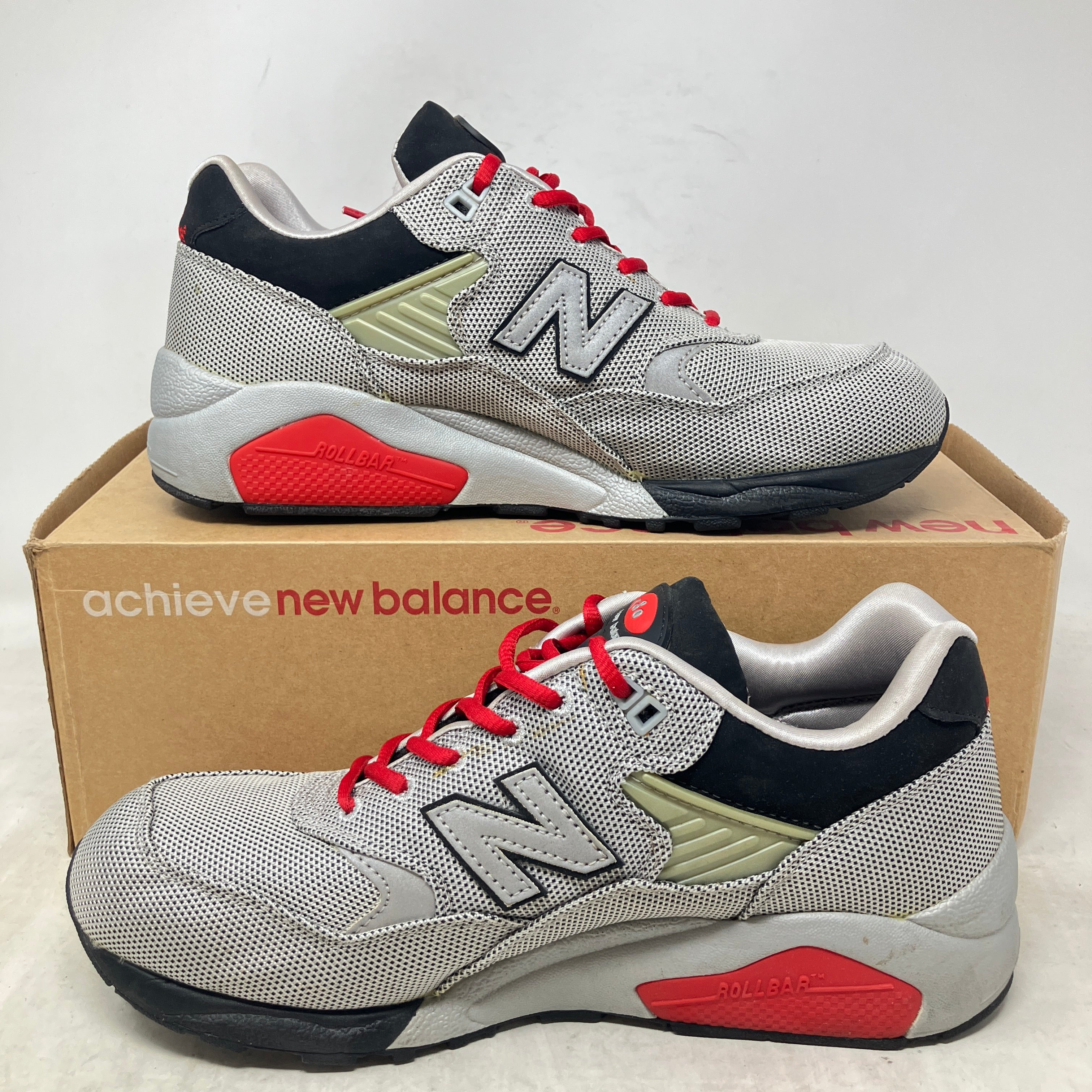 New Balance 580 Luggage Collection Silver Black