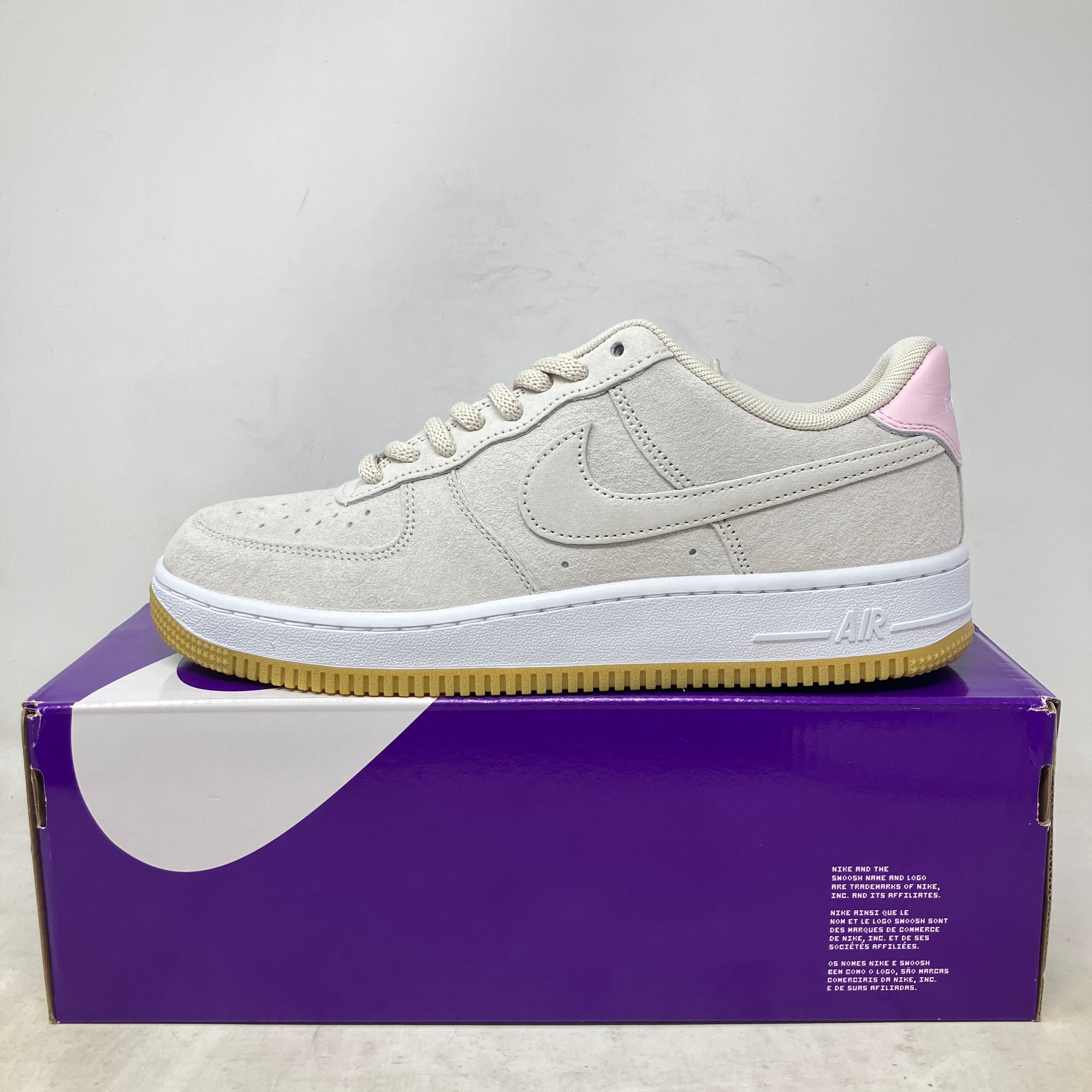 Nike Air Force 1 Low SB Light Orewood Brown Pink