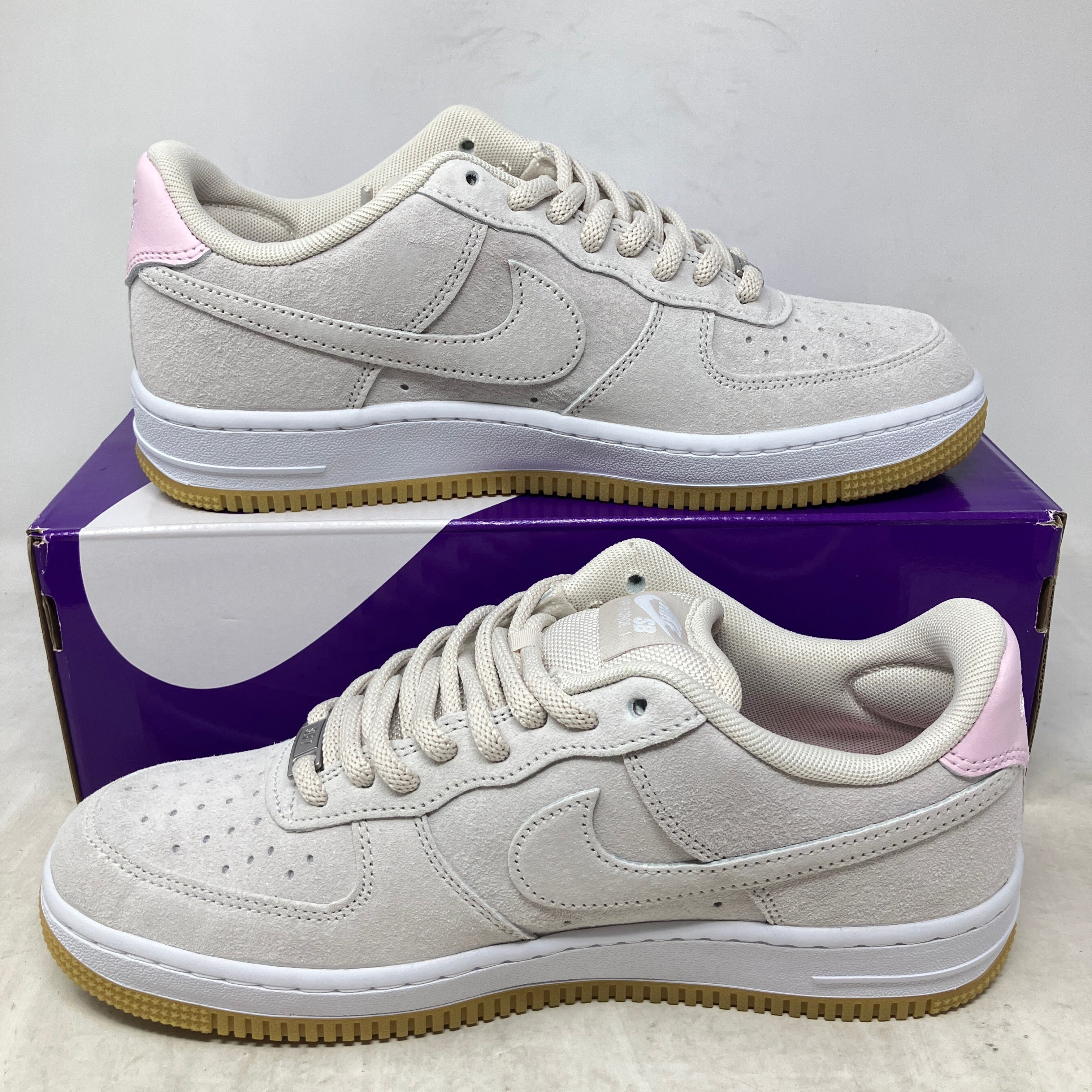 Nike Air Force 1 Low SB Light Orewood Brown Pink