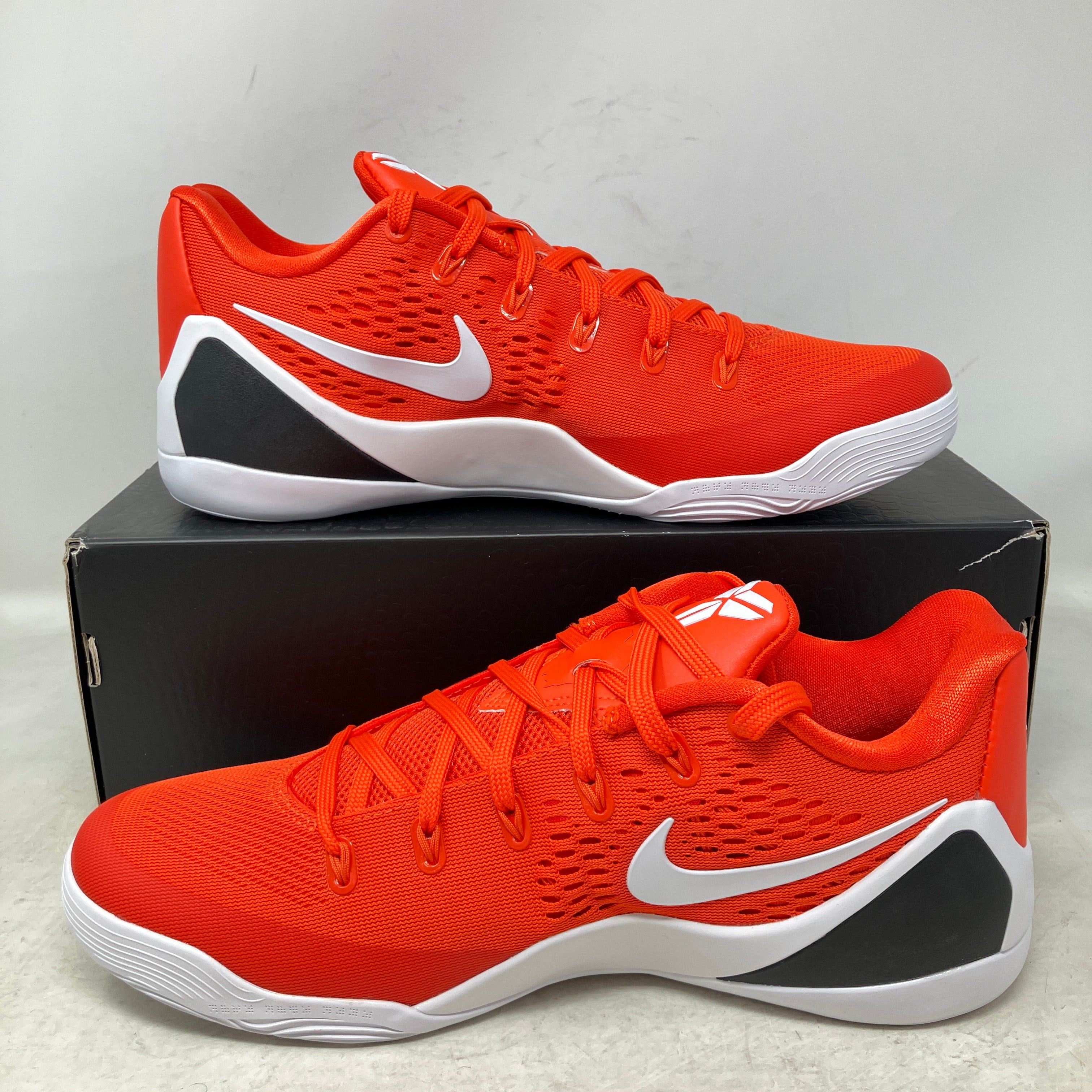 Nike Kobe 9 Elite Low EM Protro TB Team Orange White