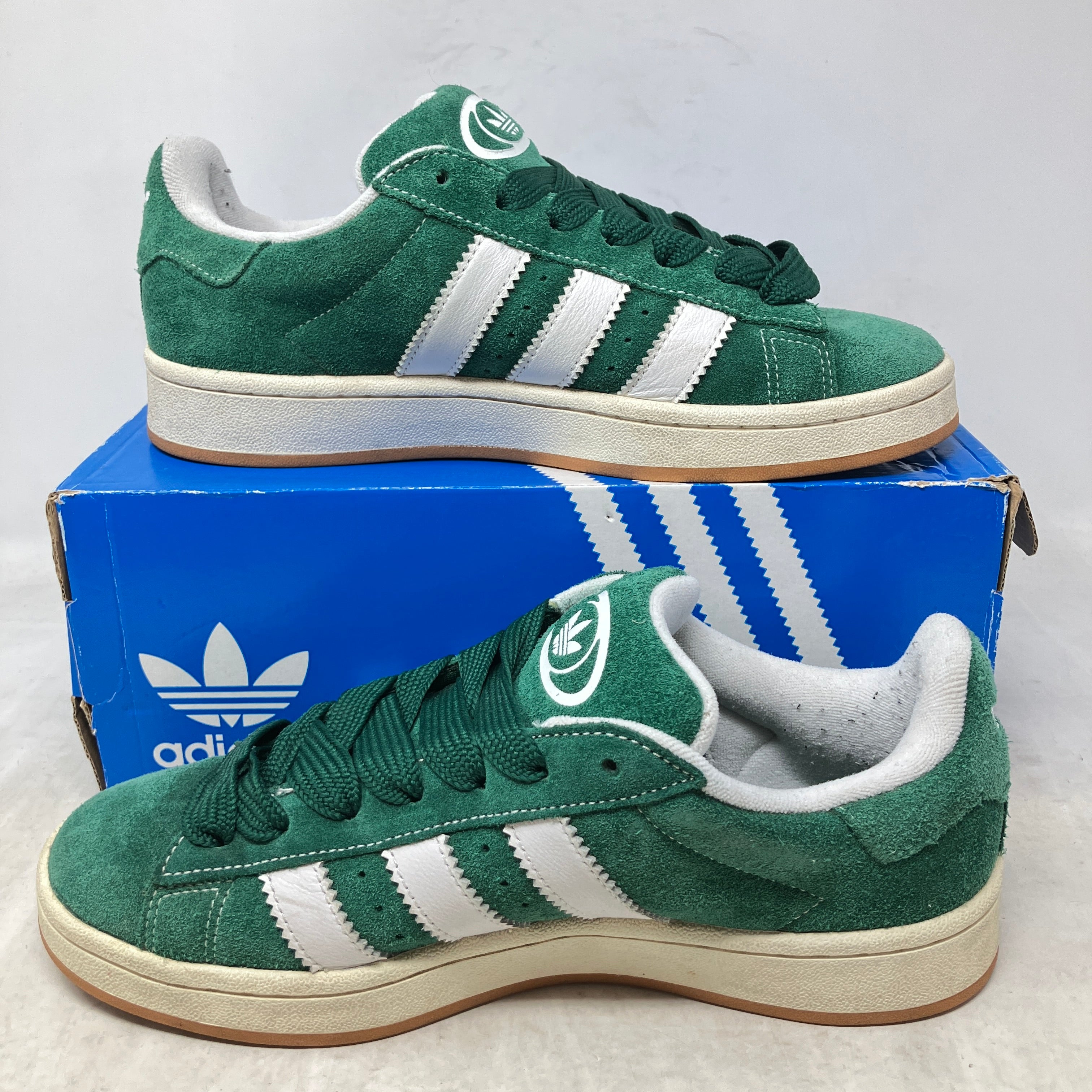 adidas Campus 00s Dark Green Cloud White
