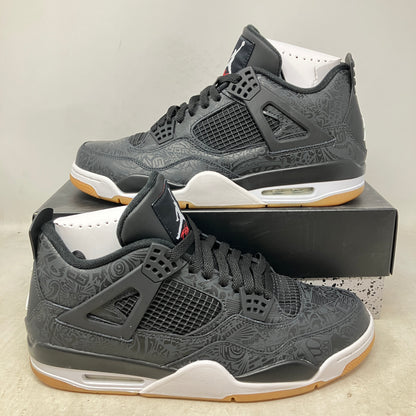 Jordan 4 Retro Laser Black Gum