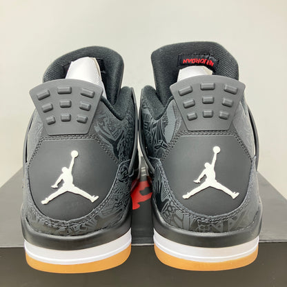 Jordan 4 Retro Laser Black Gum