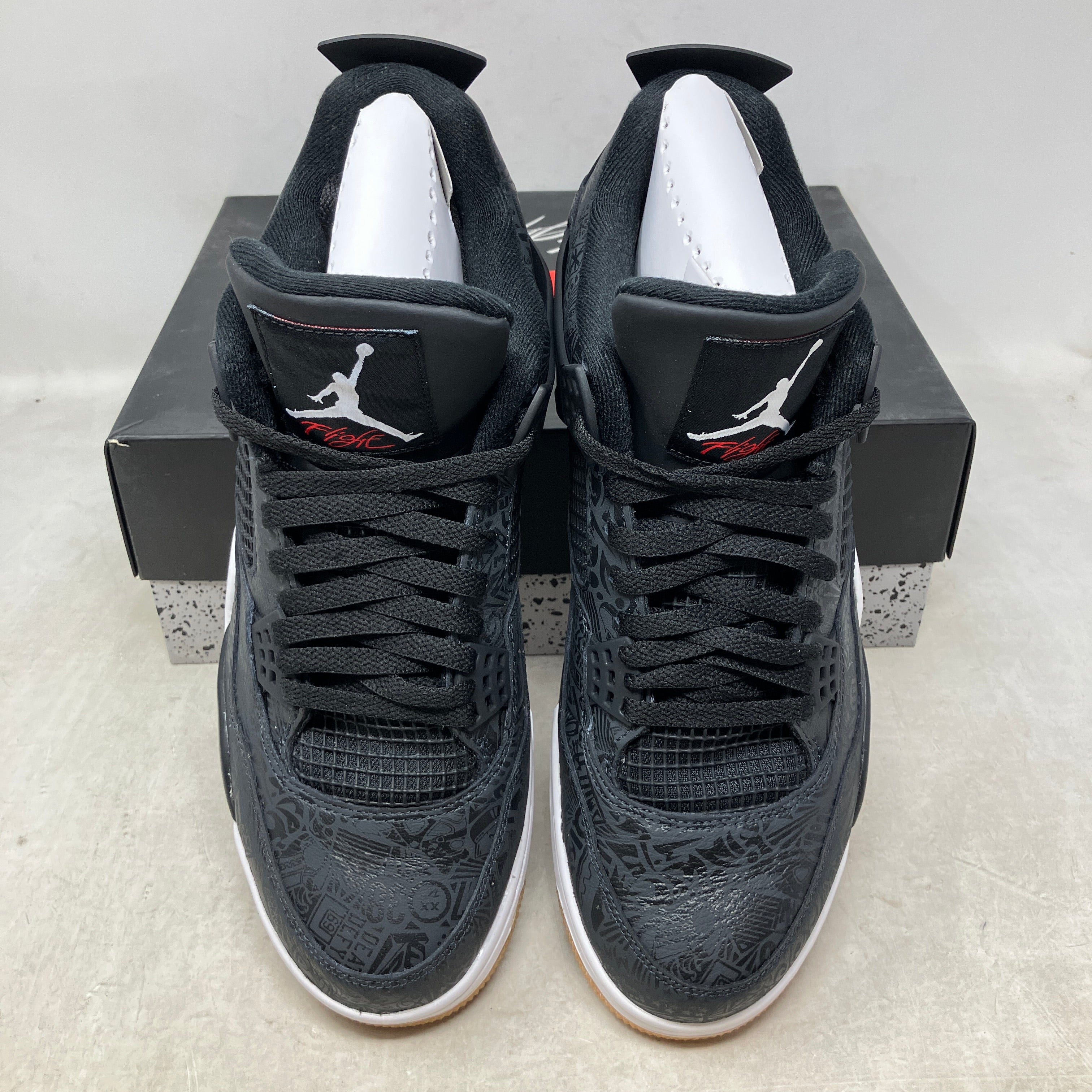 Jordan 4 Retro Laser Black Gum