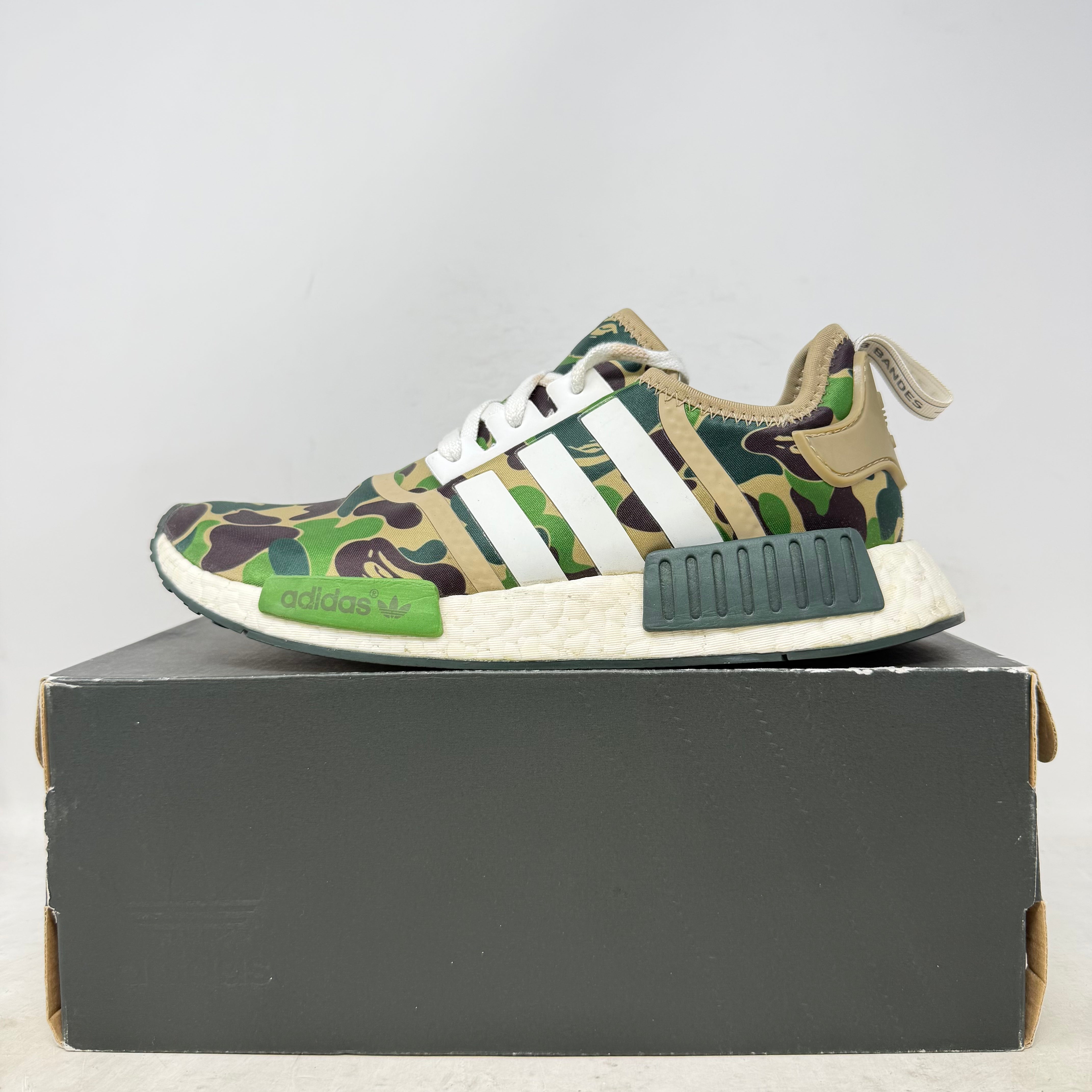 adidas NMD R1 Bape Olive Camo