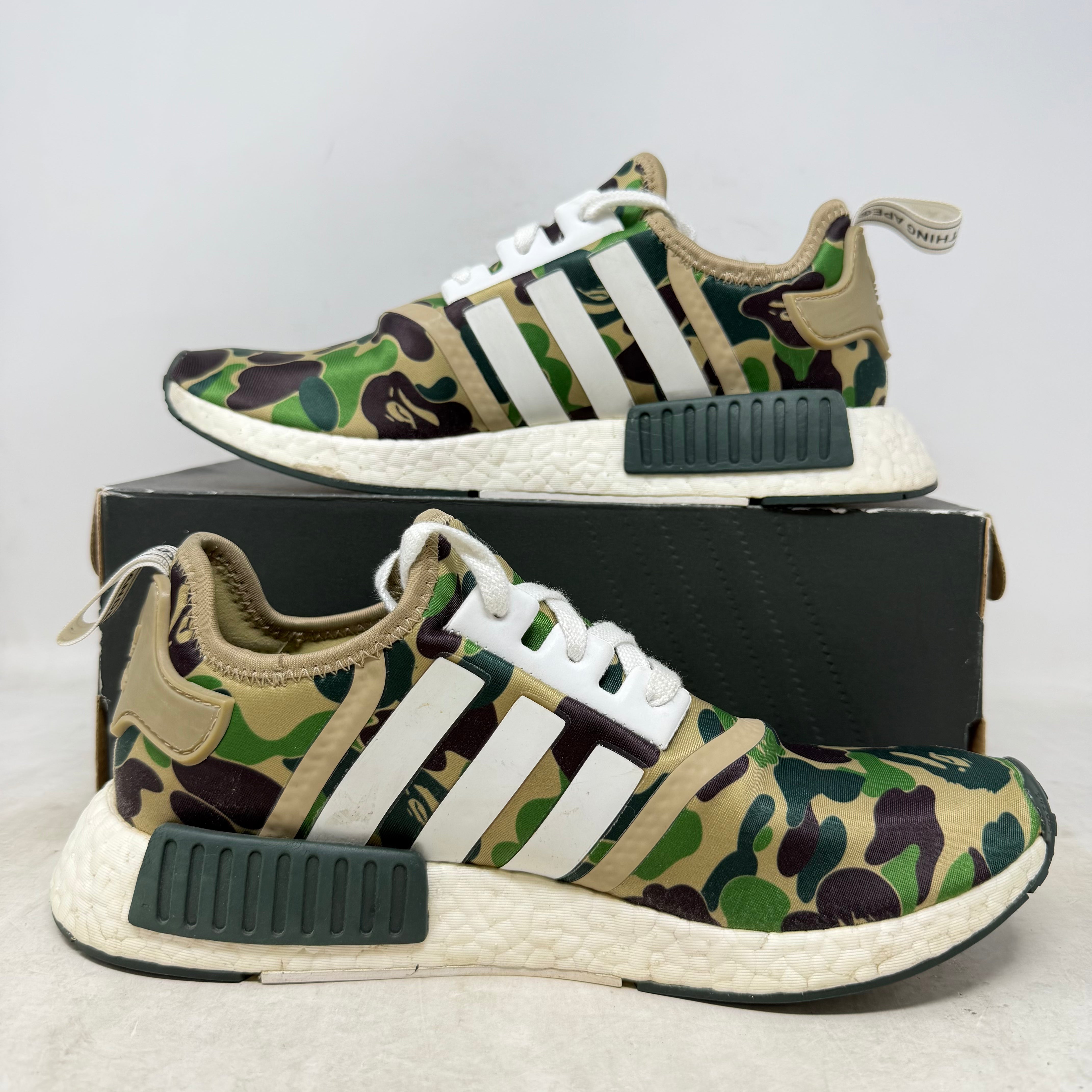 adidas NMD R1 Bape Olive Camo