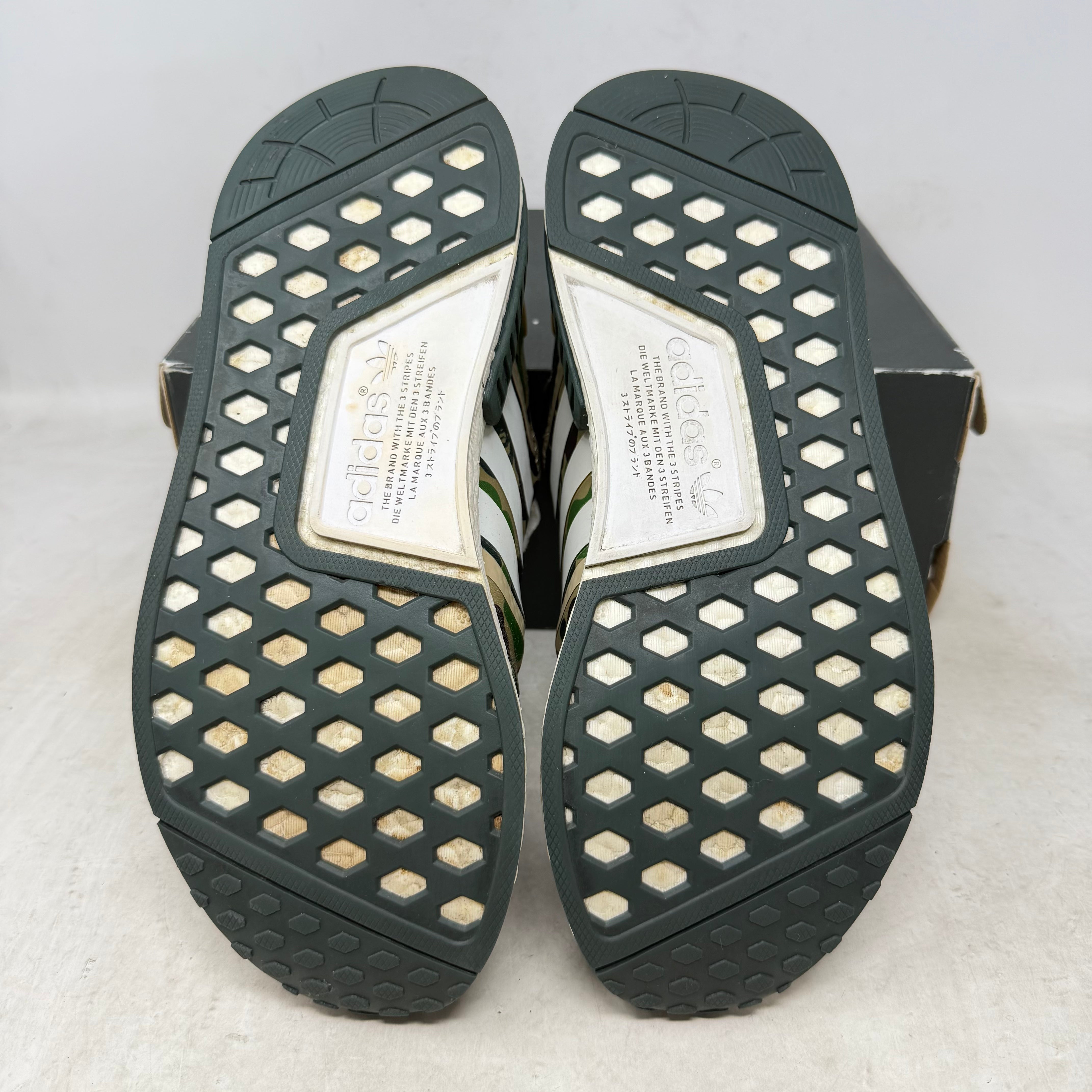 adidas NMD R1 Bape Olive Camo