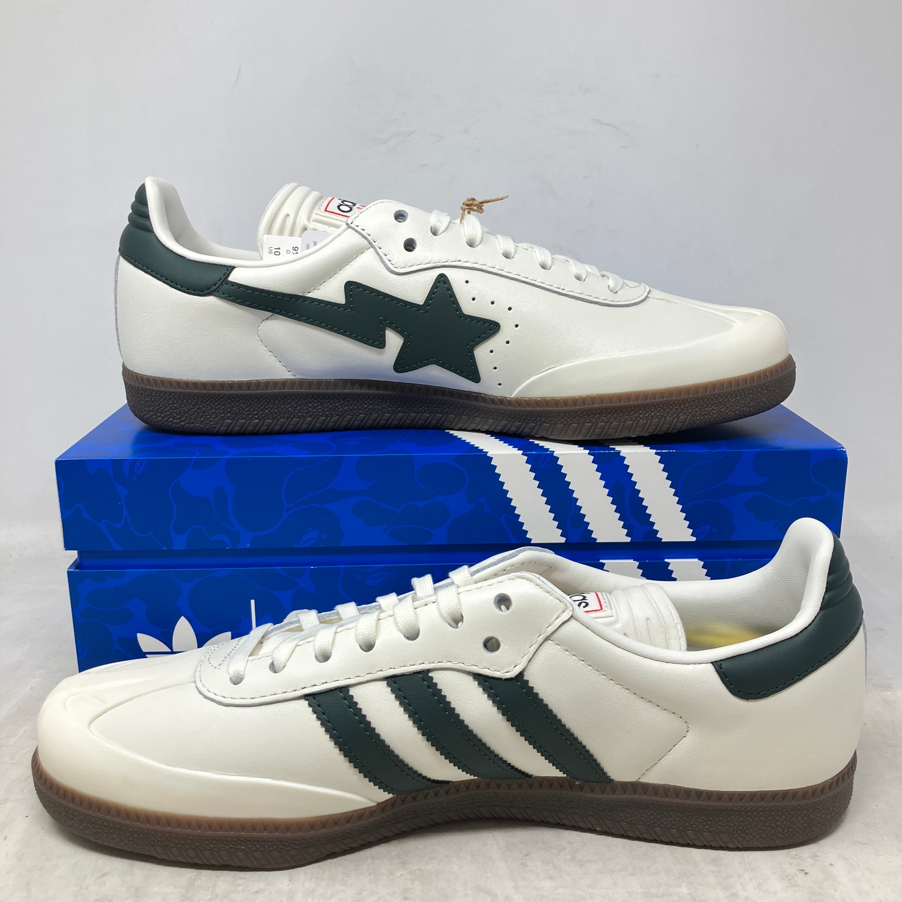 adidas Samba Bape World Cup Pack White Forest