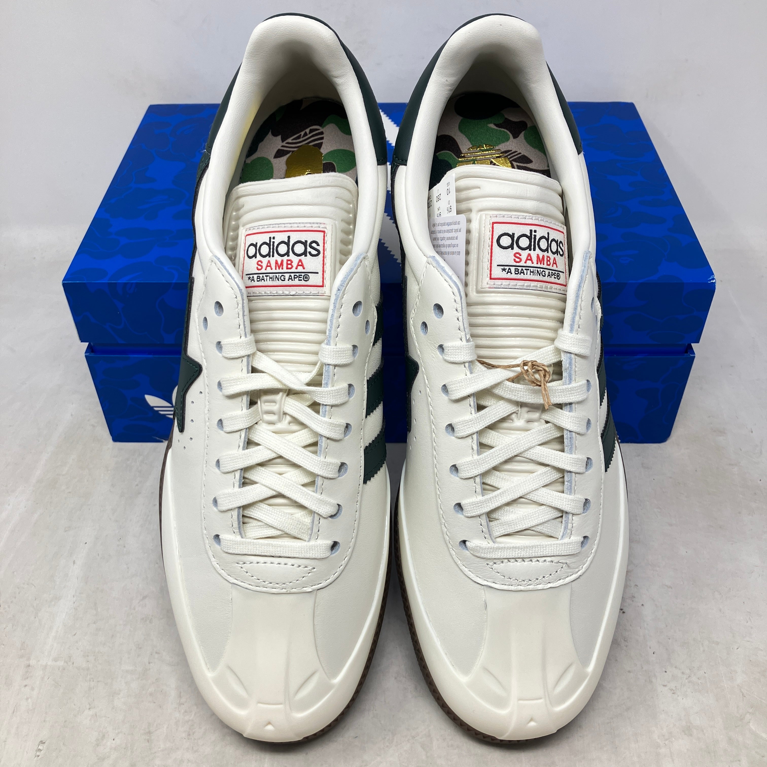 adidas Samba Bape World Cup Pack White Forest