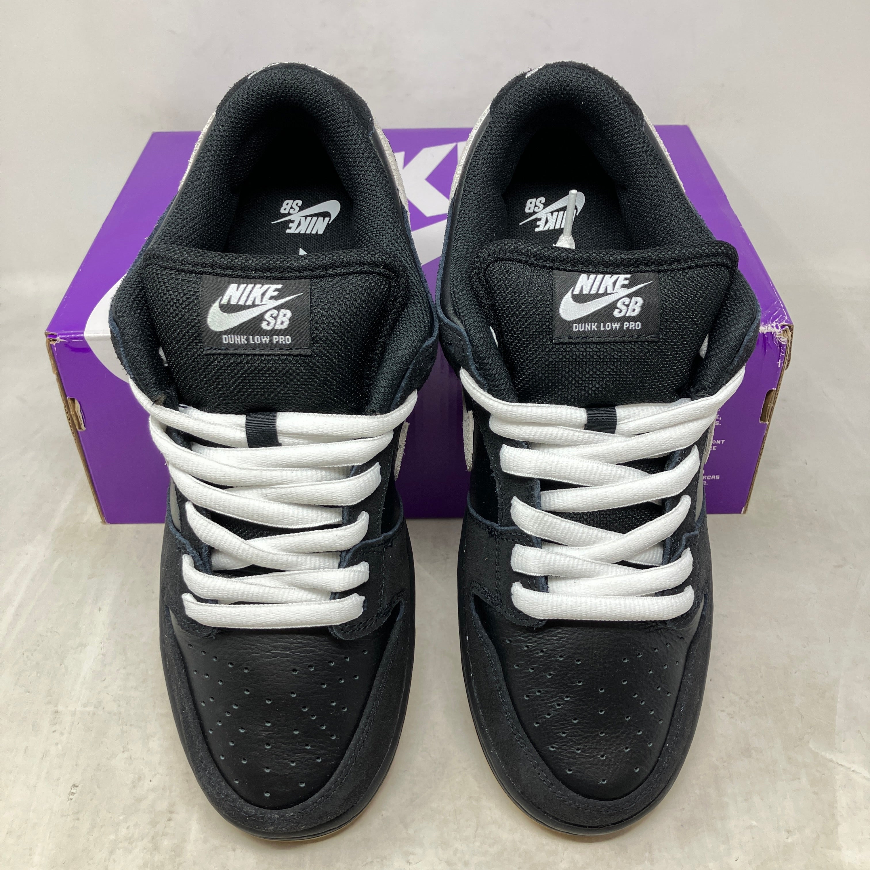 Nike Dunk Low Pro SB Black White Gum