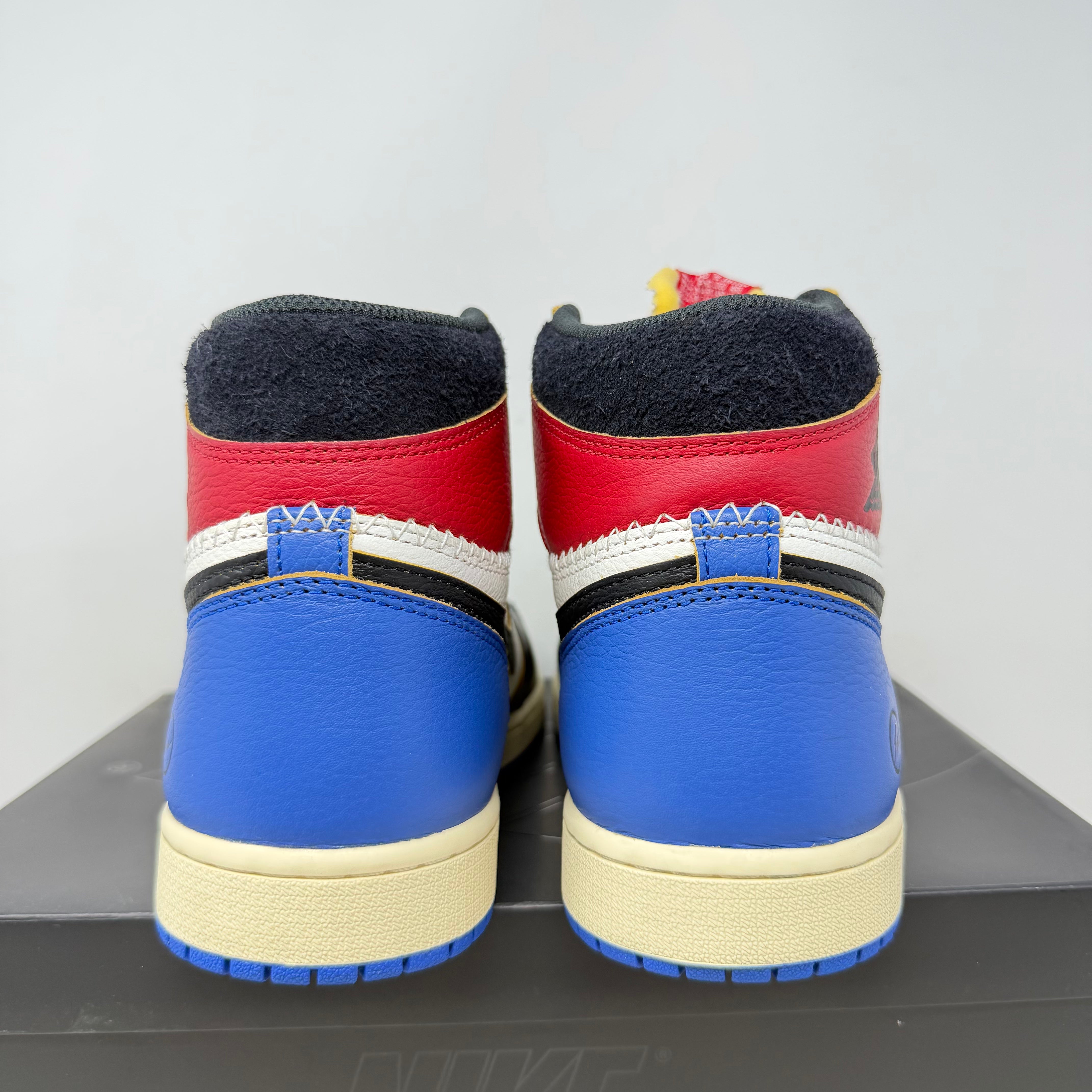 Jordan 1 Retro High OG SP Fragment x Union LA Varsity Red Sport Royal
