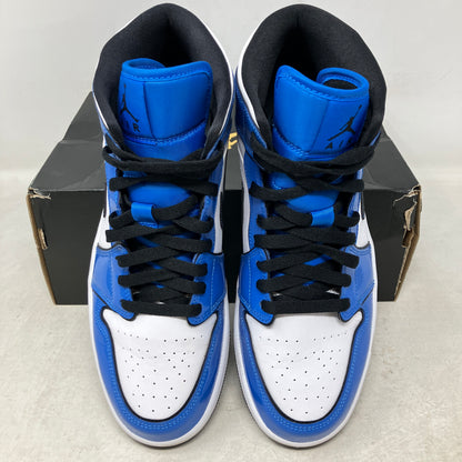 Jordan 1 Mid Signal Blue