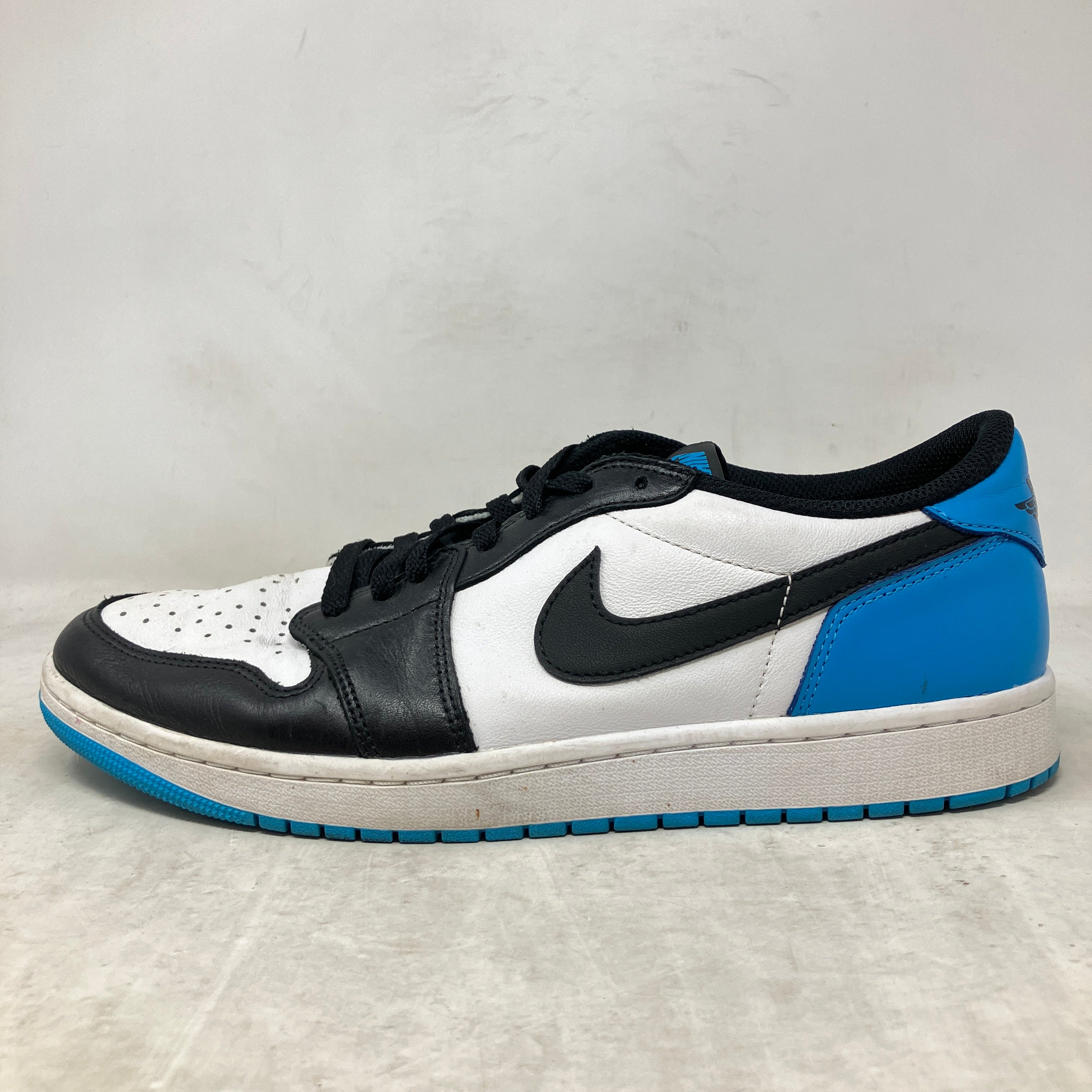 Jordan 1 Retro Low OG Black Dark Powder Blue