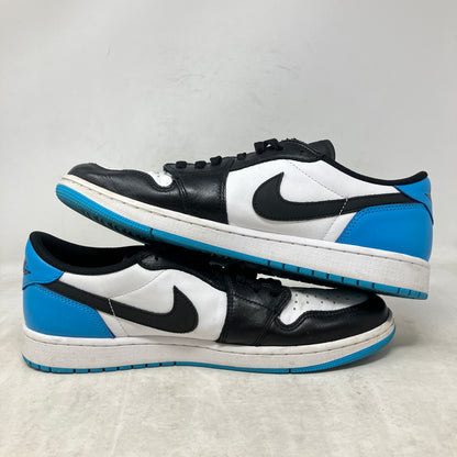 Jordan 1 Retro Low OG Black Dark Powder Blue