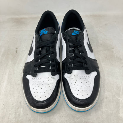 Jordan 1 Retro Low OG Black Dark Powder Blue