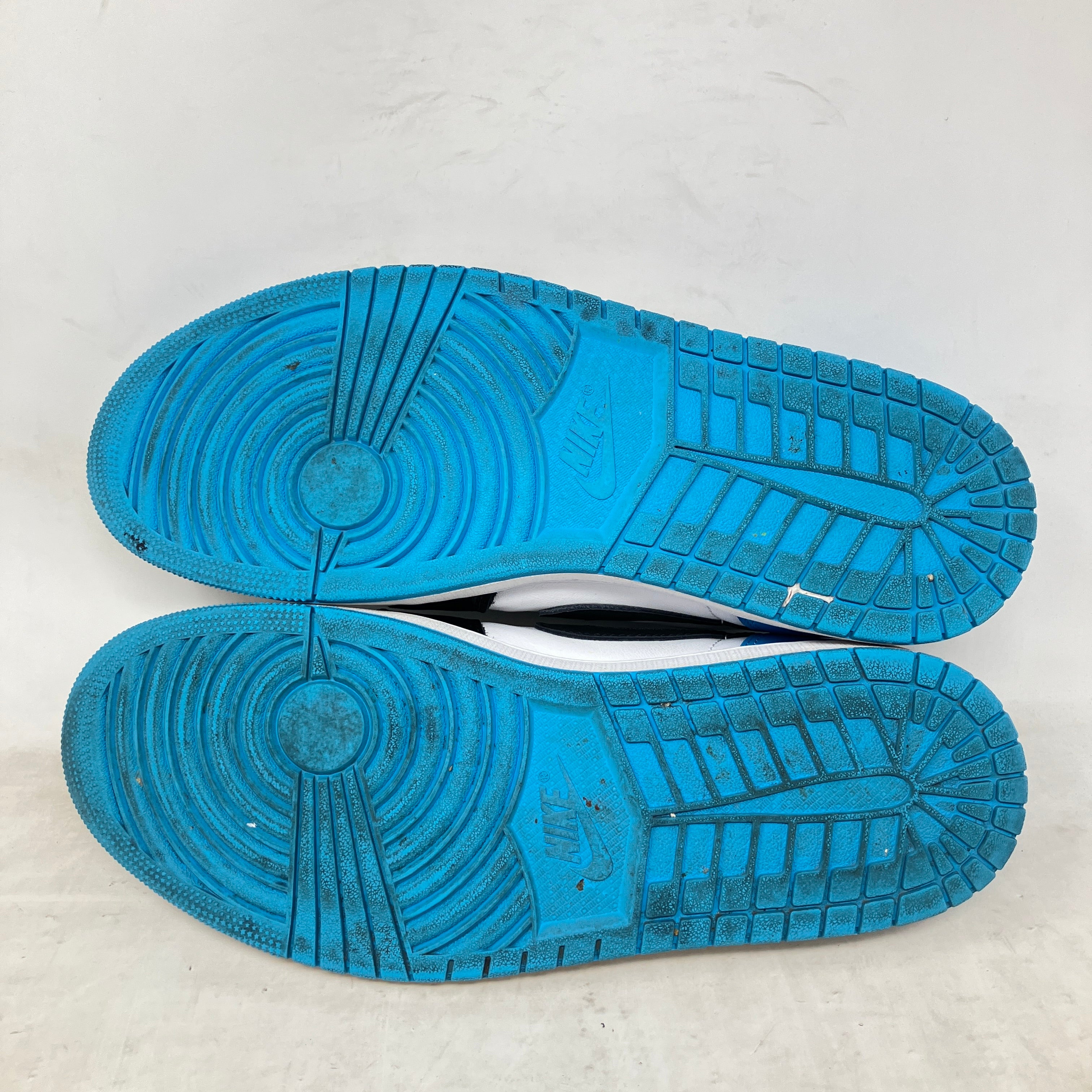 Jordan 1 Retro Low OG Black Dark Powder Blue