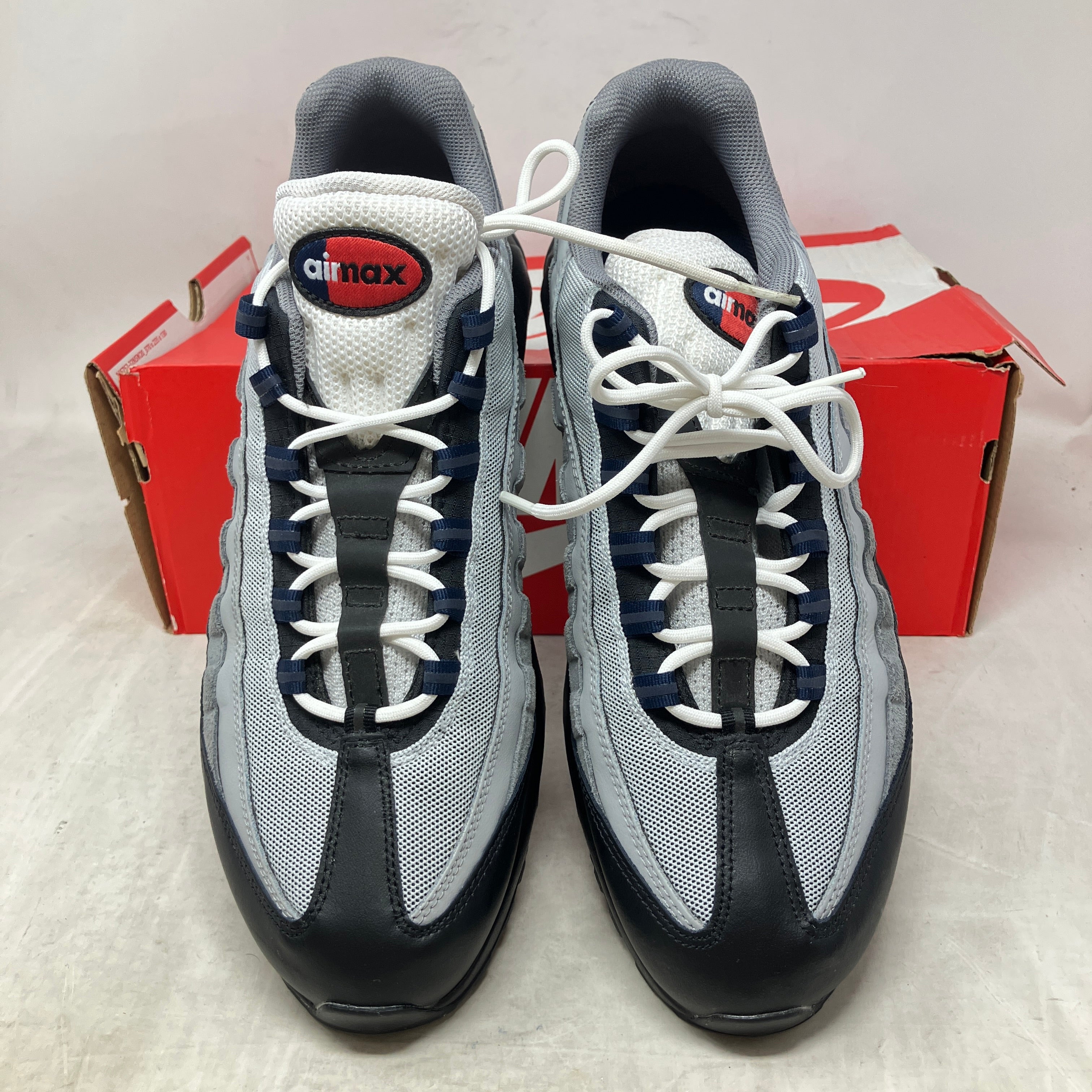 Nike Air Max 95 Track Red Smoke Grey