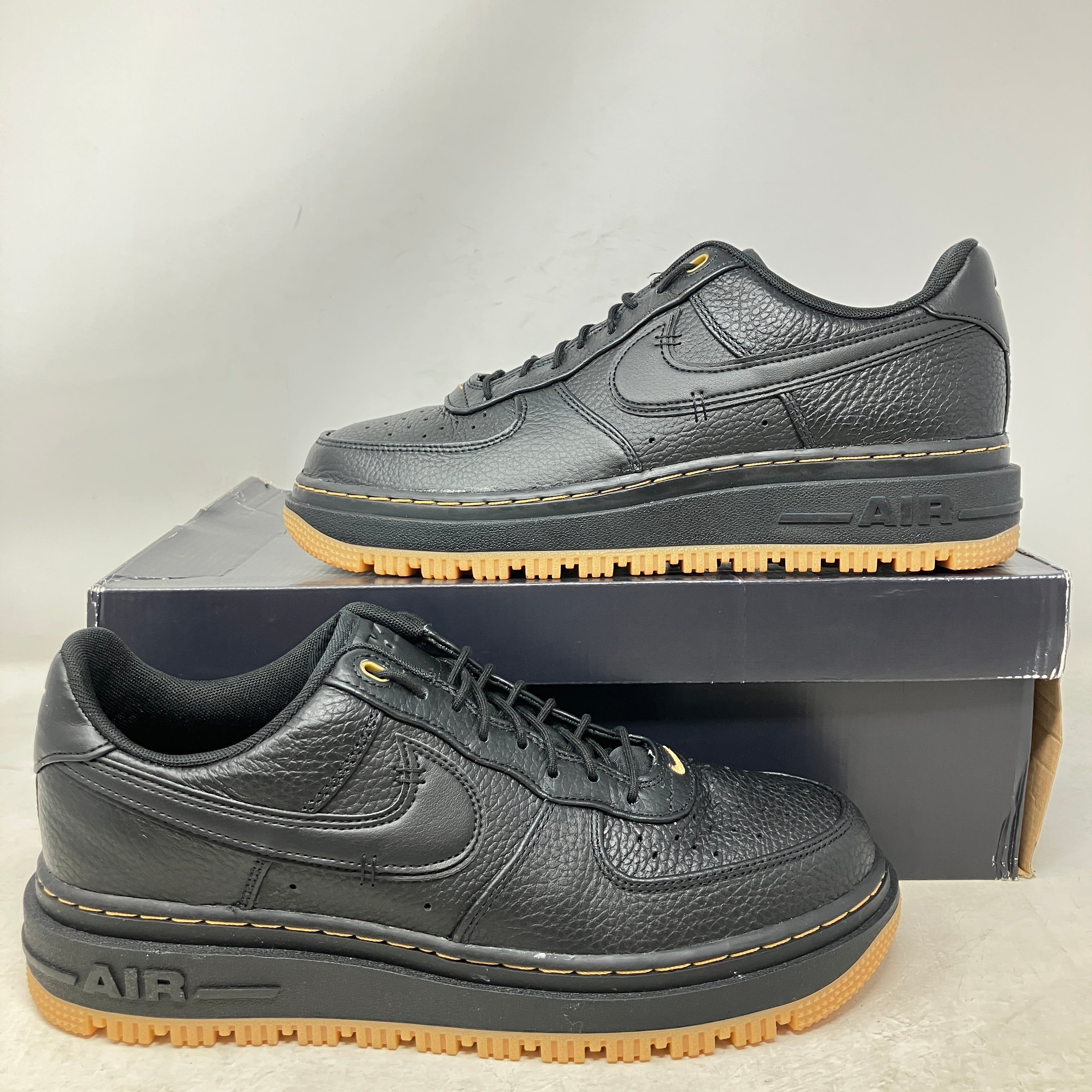 Nike Air Force 1 Low Luxe Black Gum