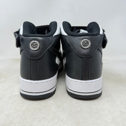 Nike Air Force 1 Mid Stussy Light Bone Black