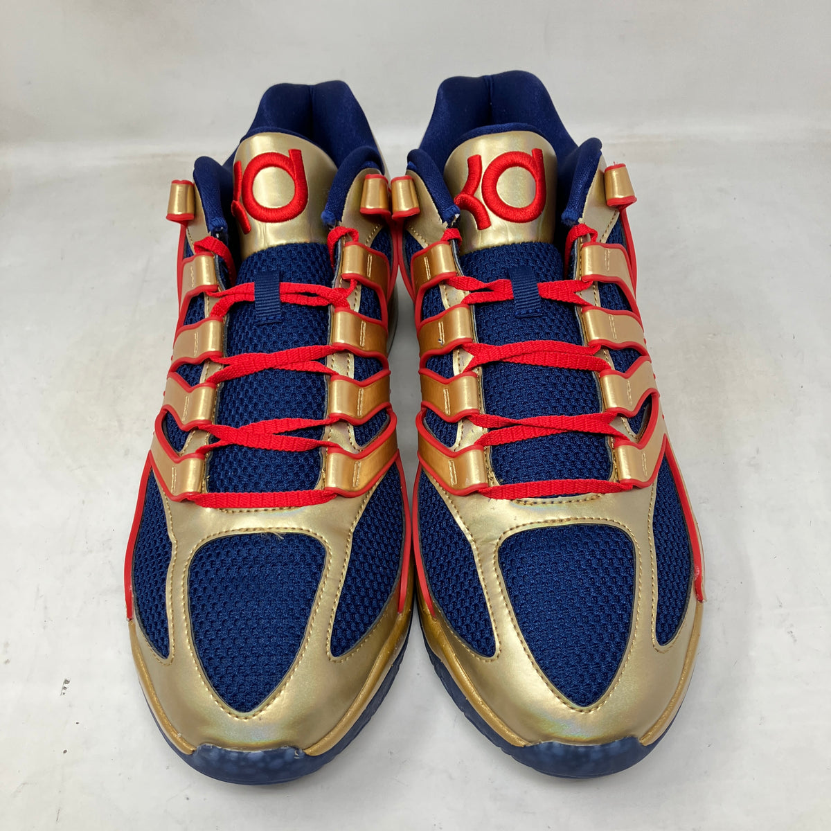 Nike KD 18 Immortalized Pack White Gold Blue Void