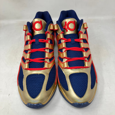Nike KD 18 Immortalized Pack White Gold Blue Void