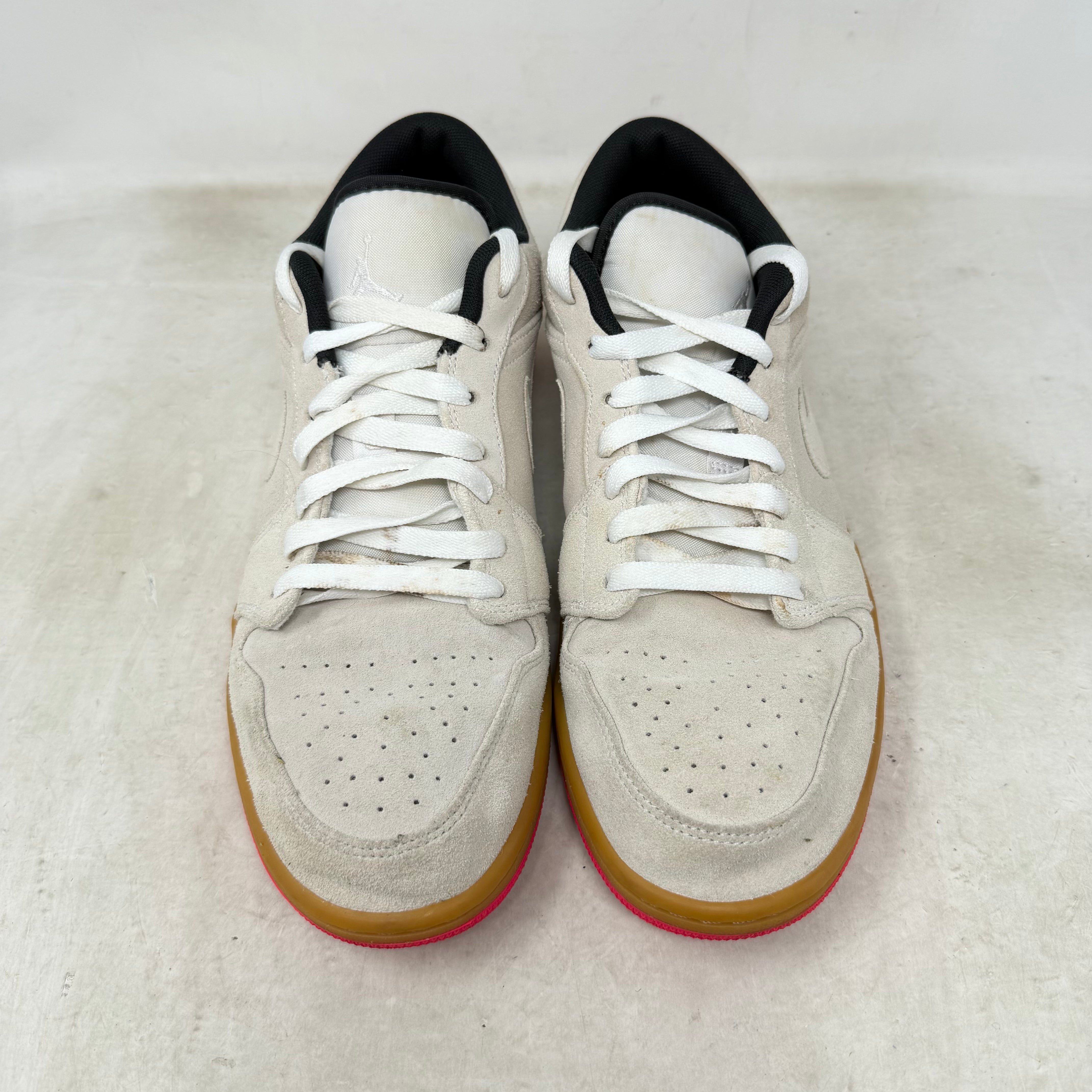 Jordan 1 Low White Gum Hyper Pink