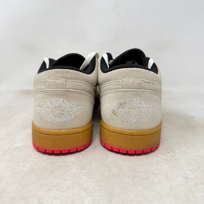 Jordan 1 Low White Gum Hyper Pink